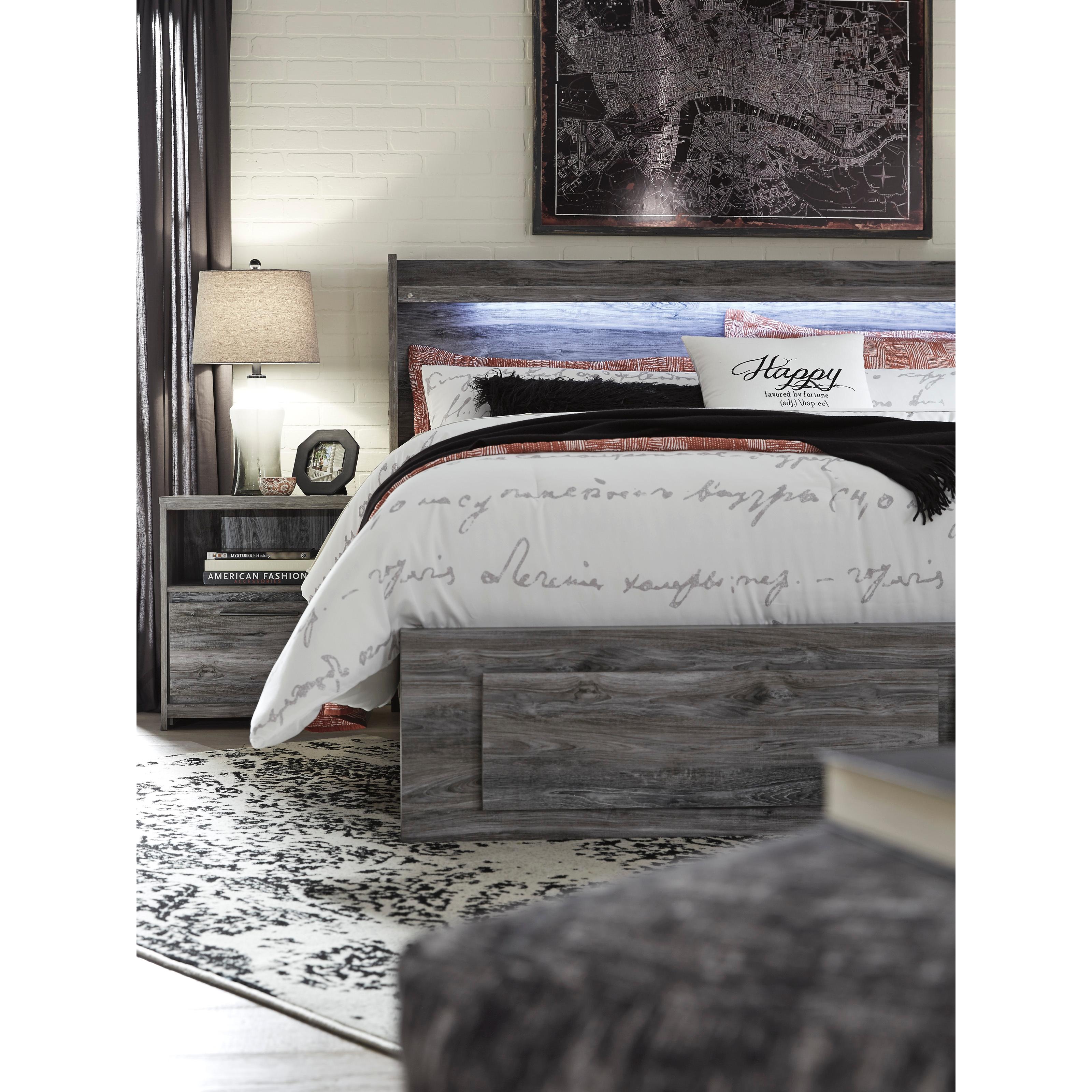  Signature Design by Ashley Baystorm King Panel Bed with Storage B221-58/B221-56S/B221-60/B221-60/B100-14 IMAGE 4