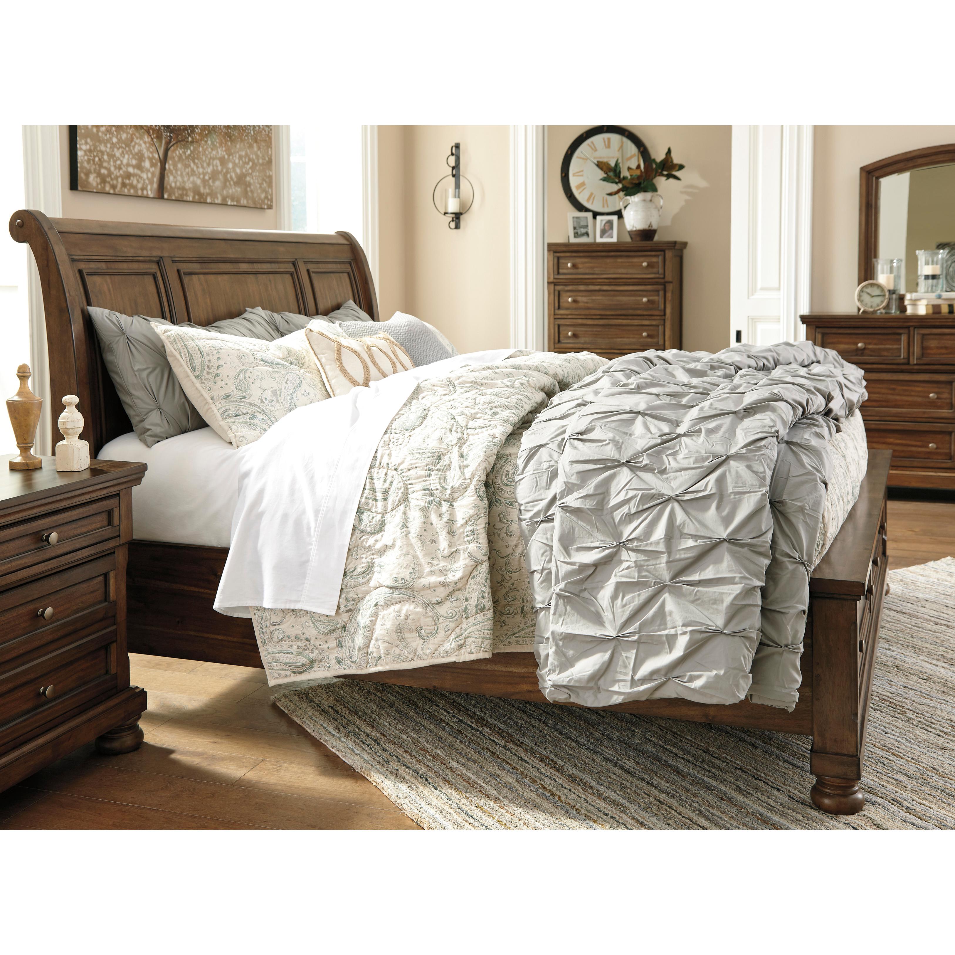  Signature Design by Ashley Flynnter King Sleigh Bed with Storage B719-78/B719-76/B719-99 IMAGE 5