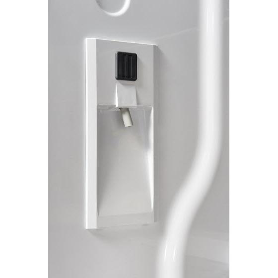  GE Profile 30-inch, 20.8 cu. ft. French 3-Door Refrigerator with APF Technology PNE21NGLKWW IMAGE 2