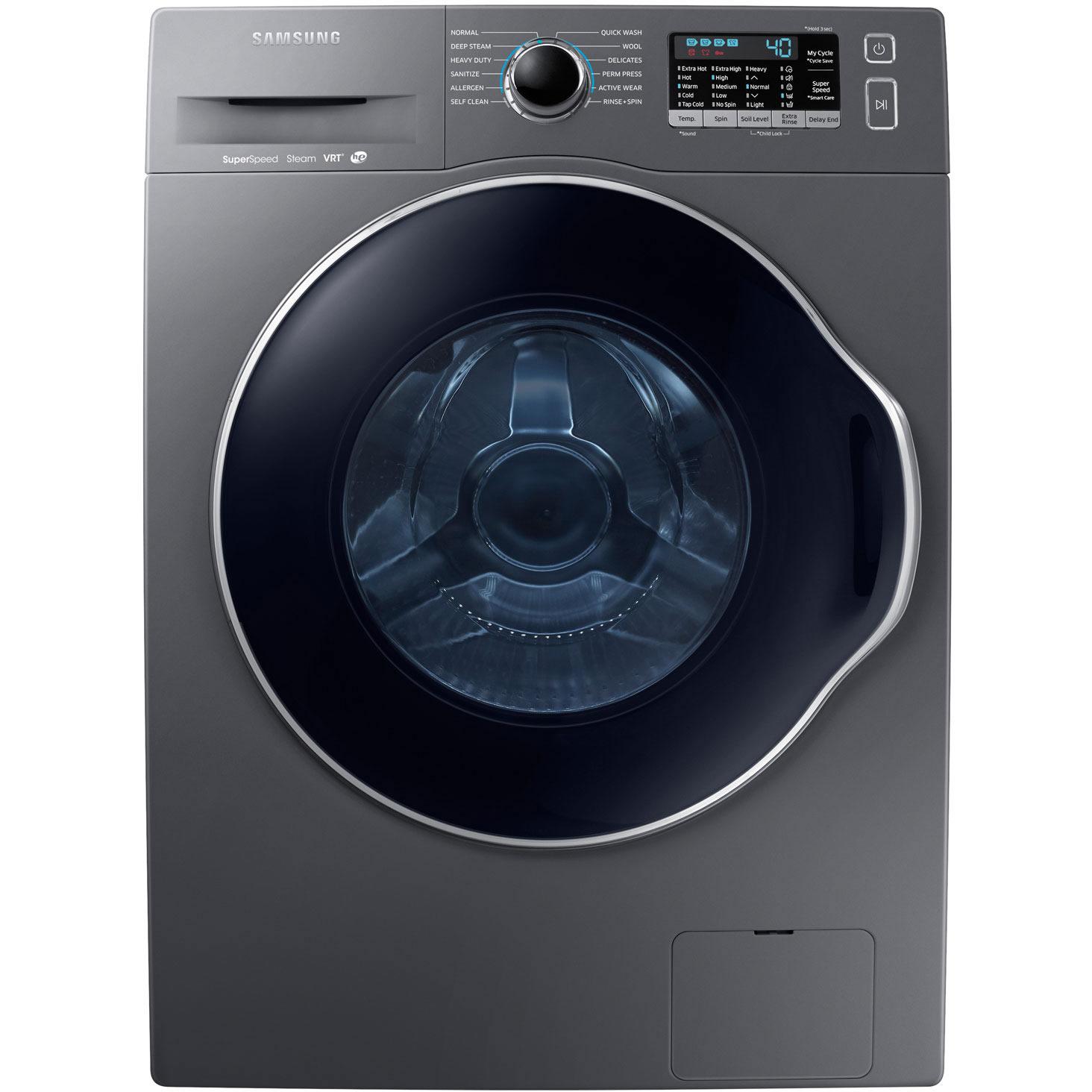  Samsung 2.6 cu. ft. Front Loading Washer with Steam WW22K6800AX/A2 IMAGE 1