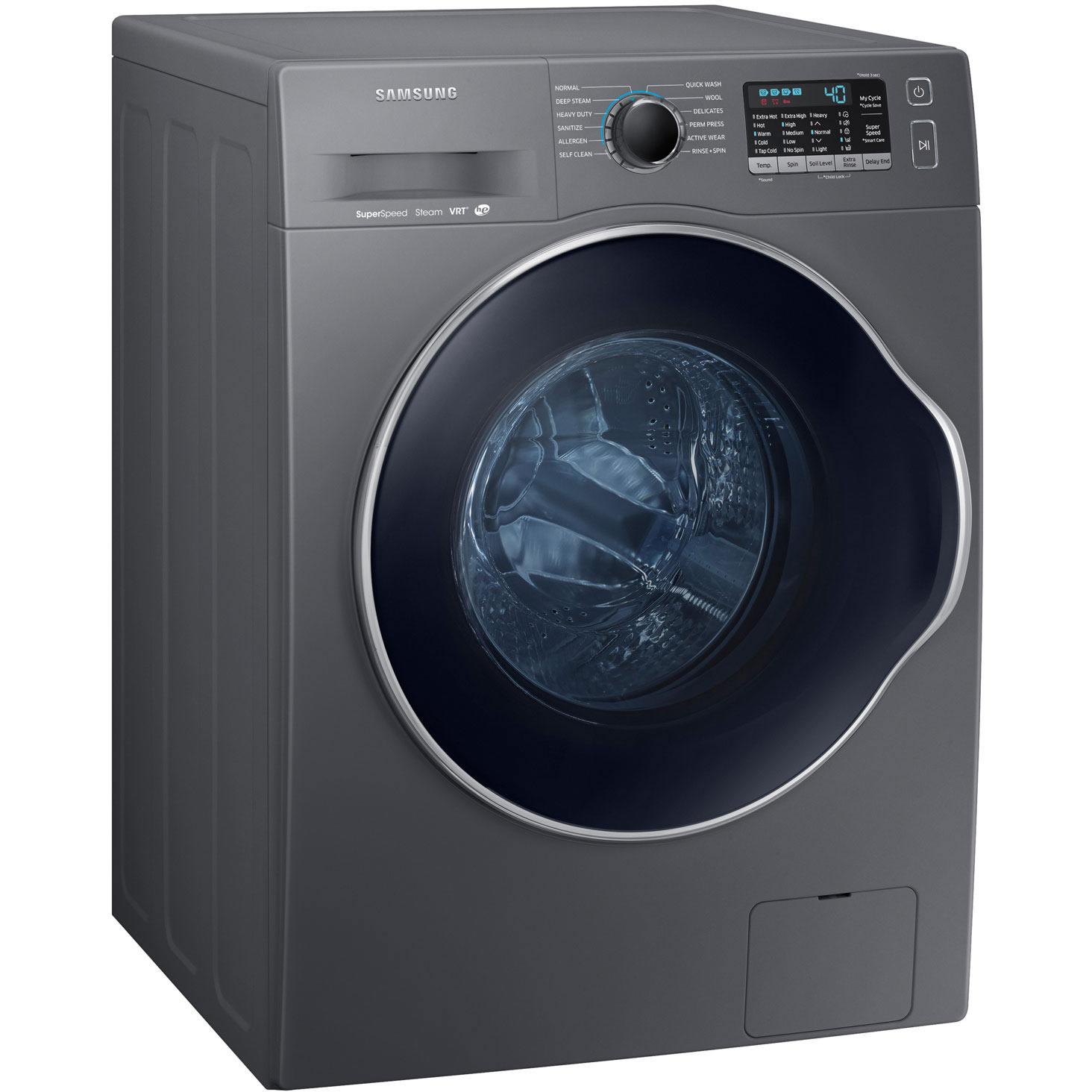  Samsung 2.6 cu. ft. Front Loading Washer with Steam WW22K6800AX/A2 IMAGE 2