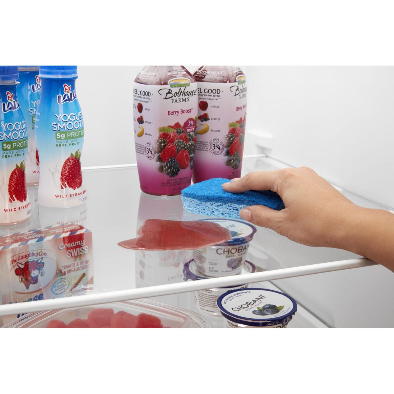  Amana 33in 21cu.ft. Side-by-Side Refrigerator with External Water & Ice Dispenser ASI2175GRW IMAGE 3