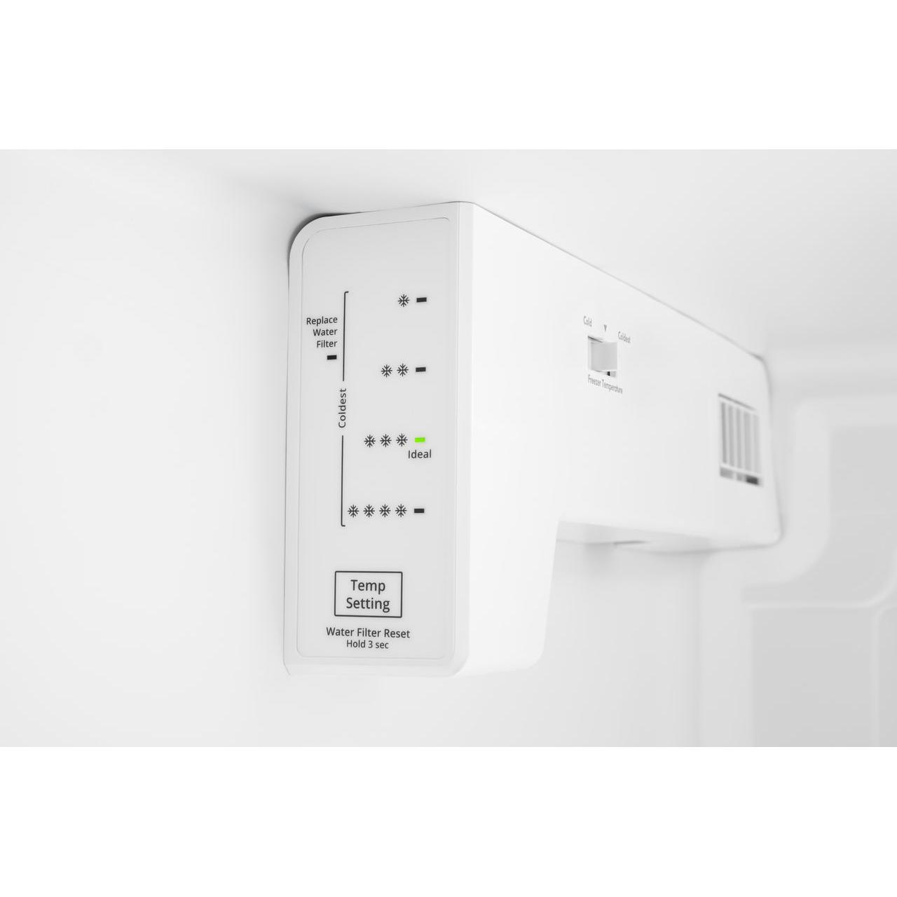  Amana 33in 21cu.ft. Side-by-Side Refrigerator with External Water & Ice Dispenser ASI2175GRW IMAGE 4