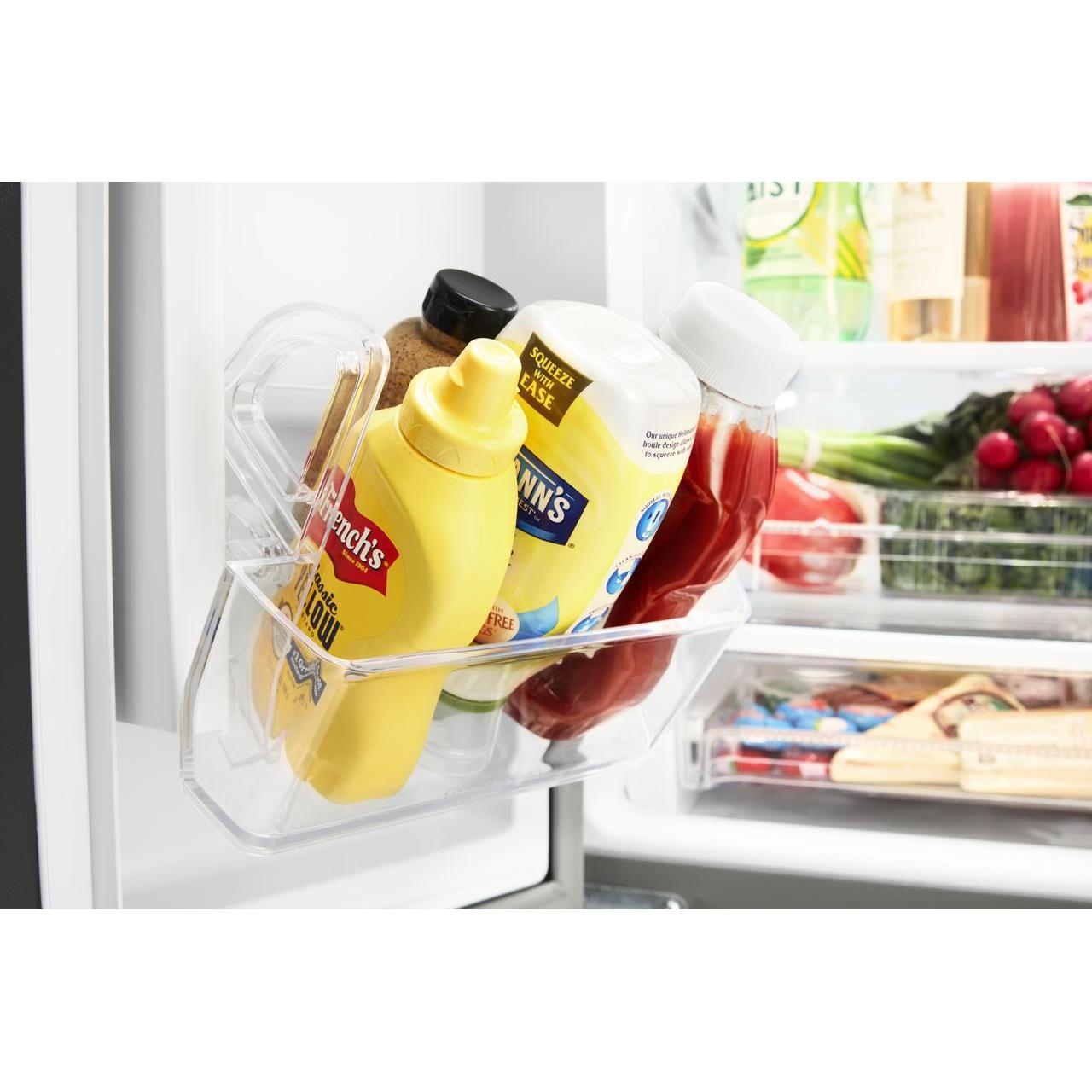  Whirlpool 30-inch, 19.7 cu.ft. Freestanding French 3-Door Refrigerator with Exterior Water Dispenser with EveryDrop® Filtration WRF560SEHW IMAGE 8