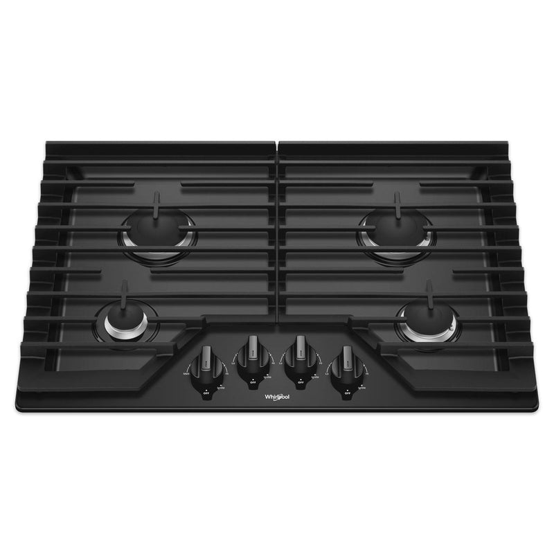 Whirlpool 30-inch Built-in Gas Cooktop with EZ-2-Lift™ WCG55US0HB IMAGE 2