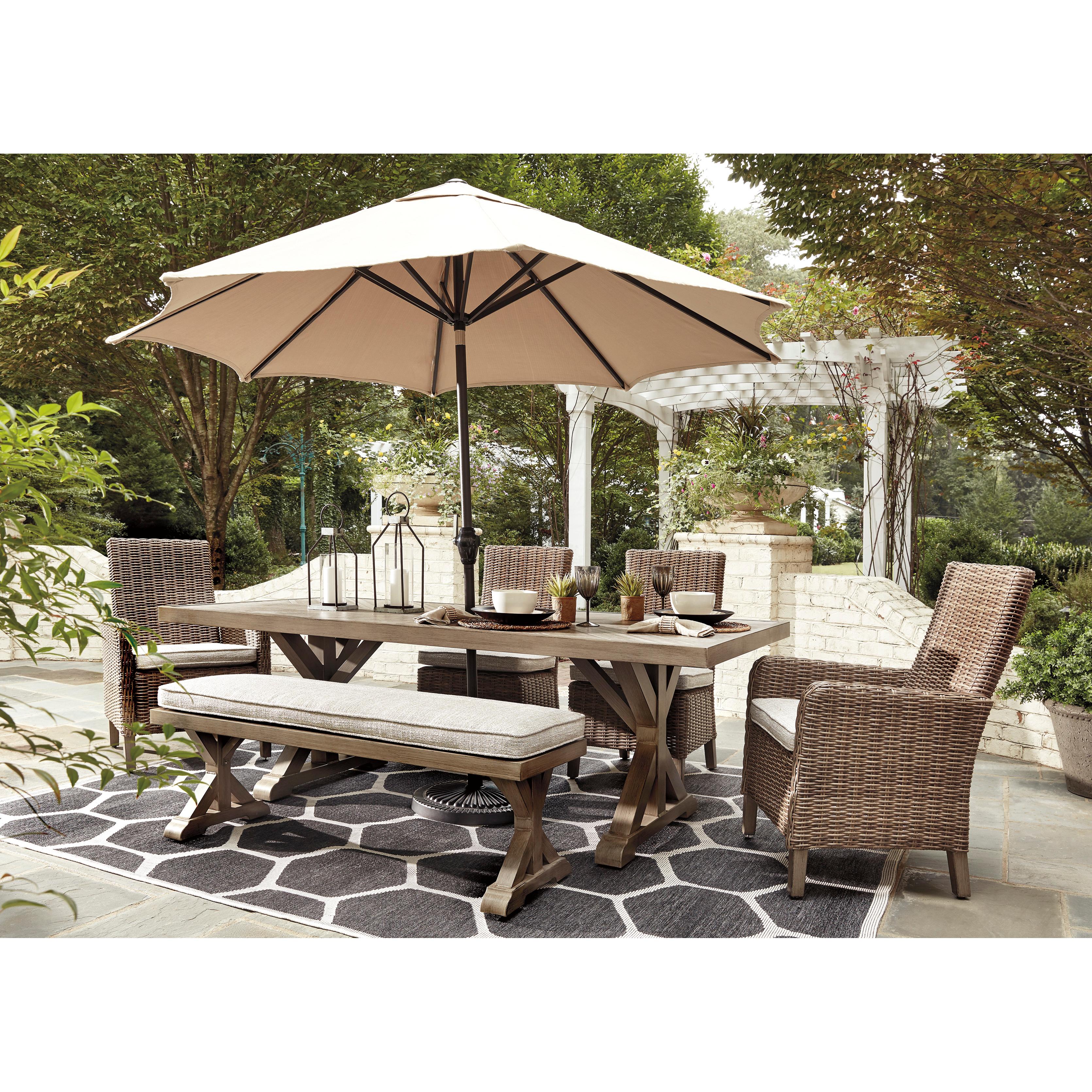  Signature Design by Ashley Beachcroft P791-600 Bench with Cushion IMAGE 10