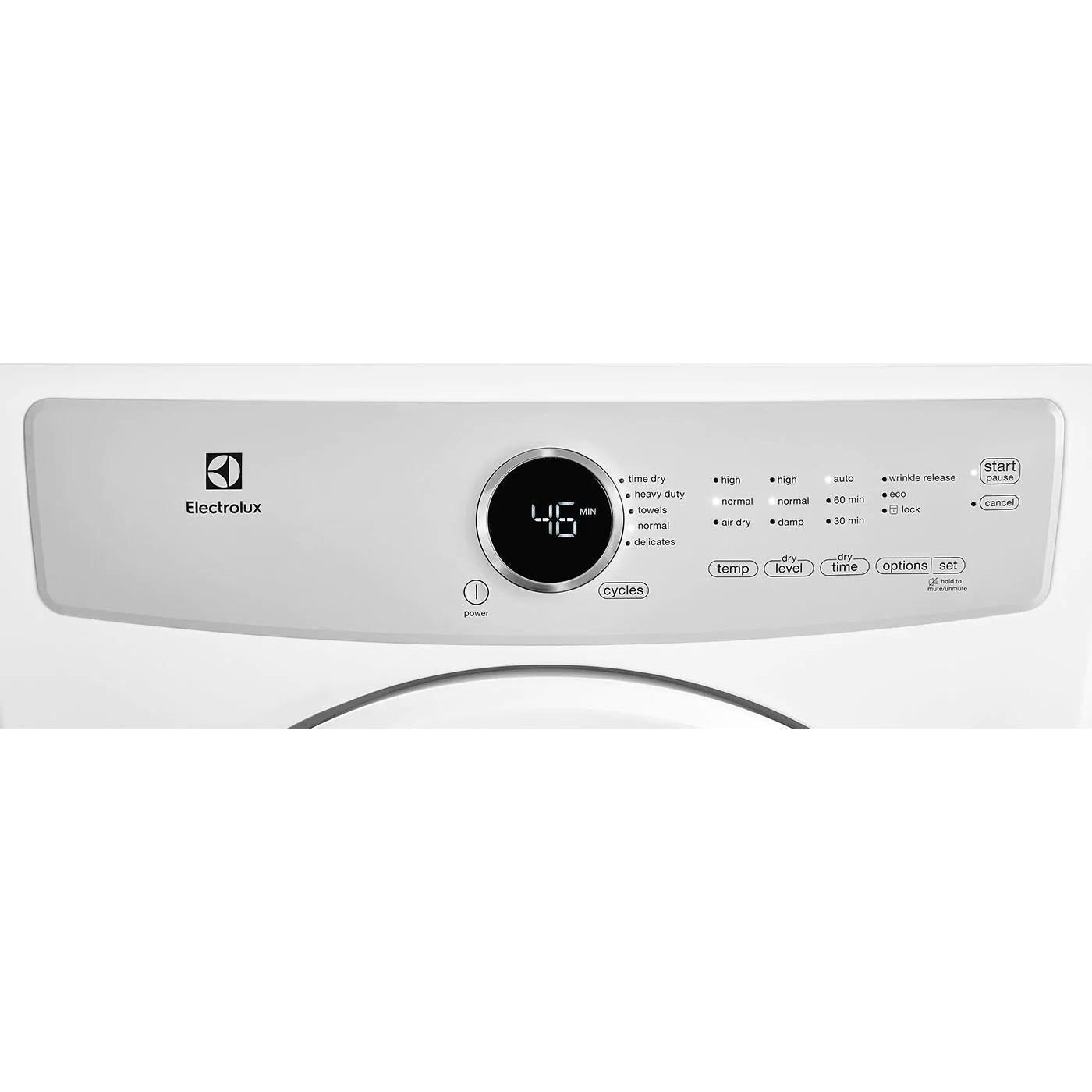 Electrolux 8.0 cu.ft Electric Dryer EFDC317TIW IMAGE 4