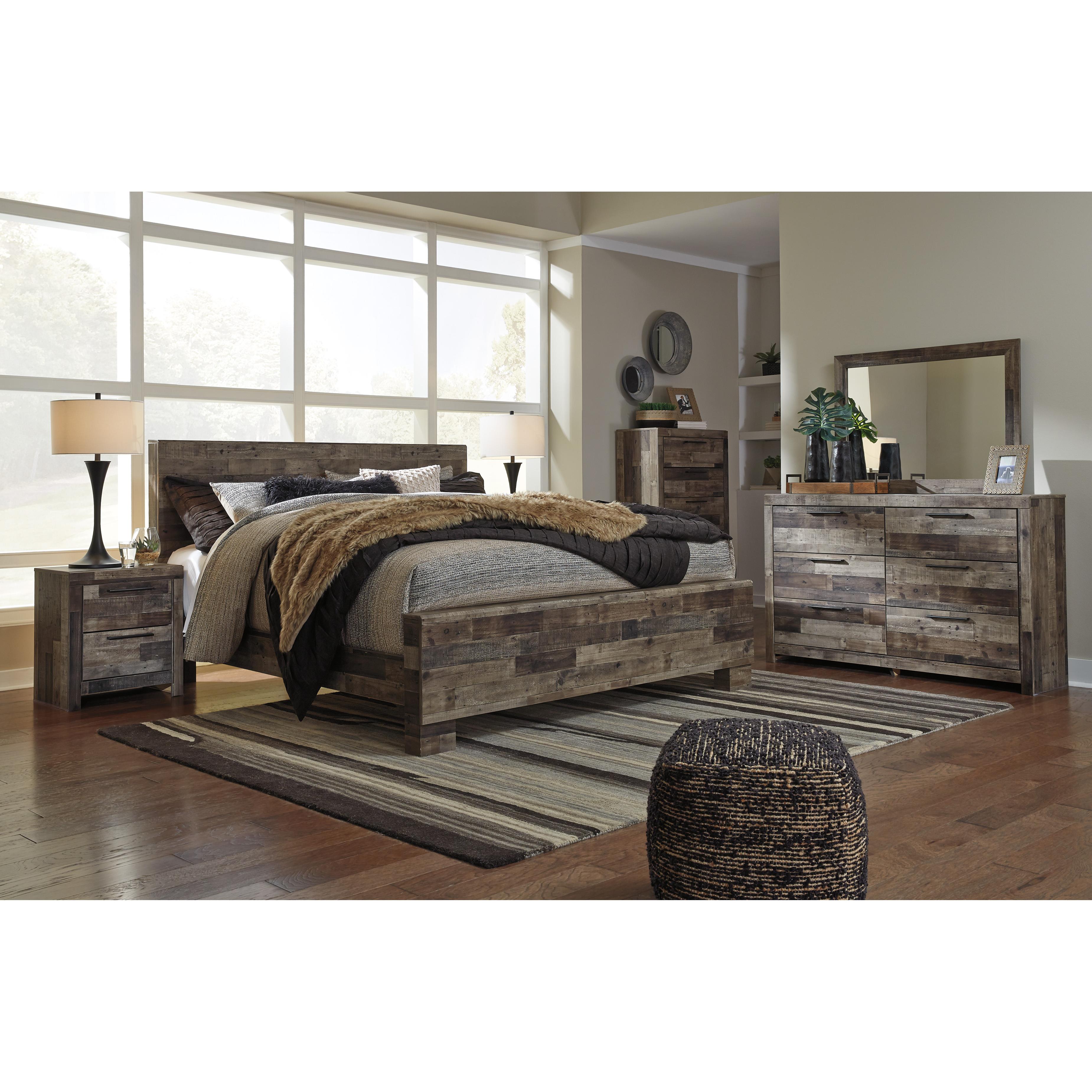  Benchcraft Derekson King Panel Bed B200-58/B200-56/B200-97 IMAGE 4