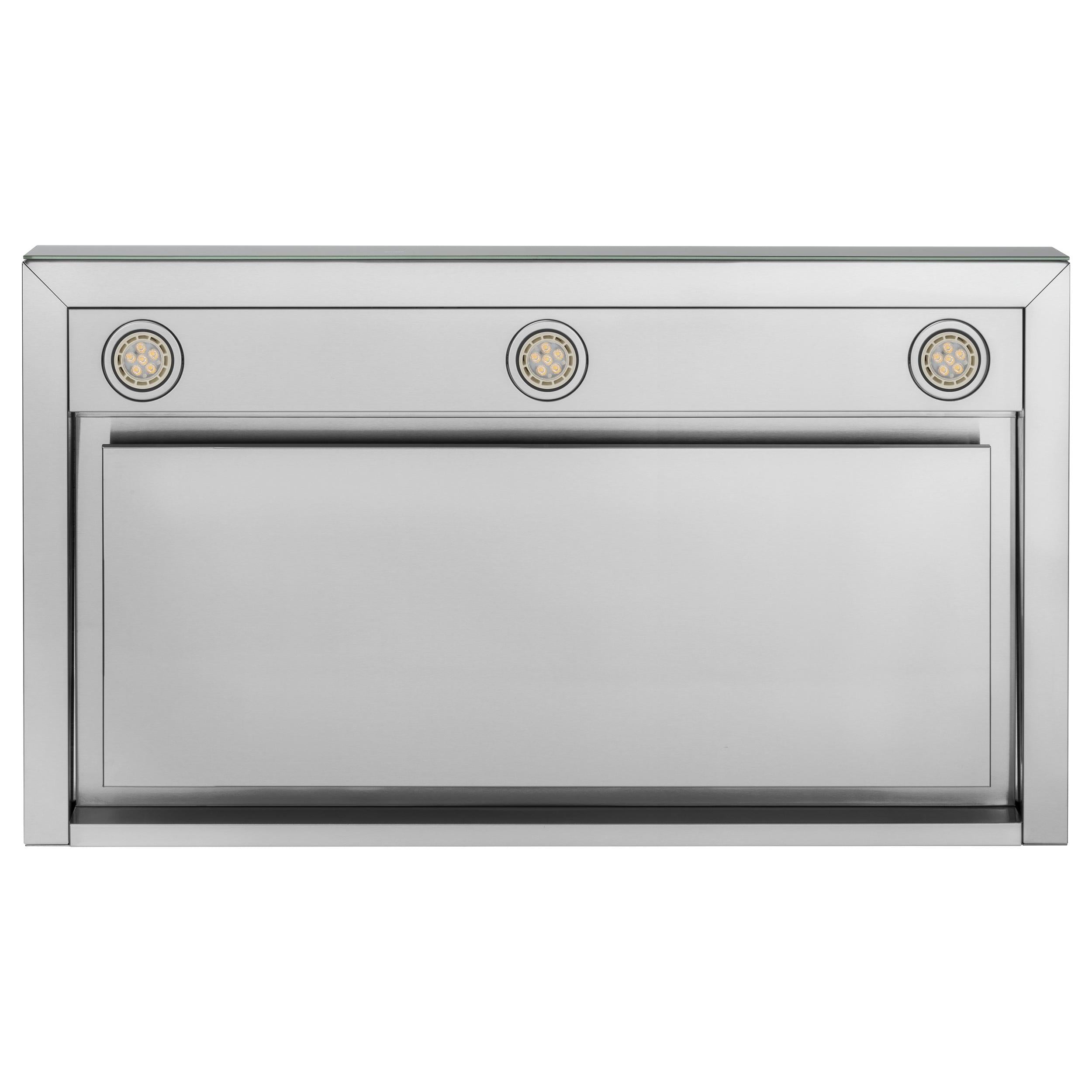  GE 36-inch Wall Mount Range Hood with Chef Connect UVW9361SLSS IMAGE 2