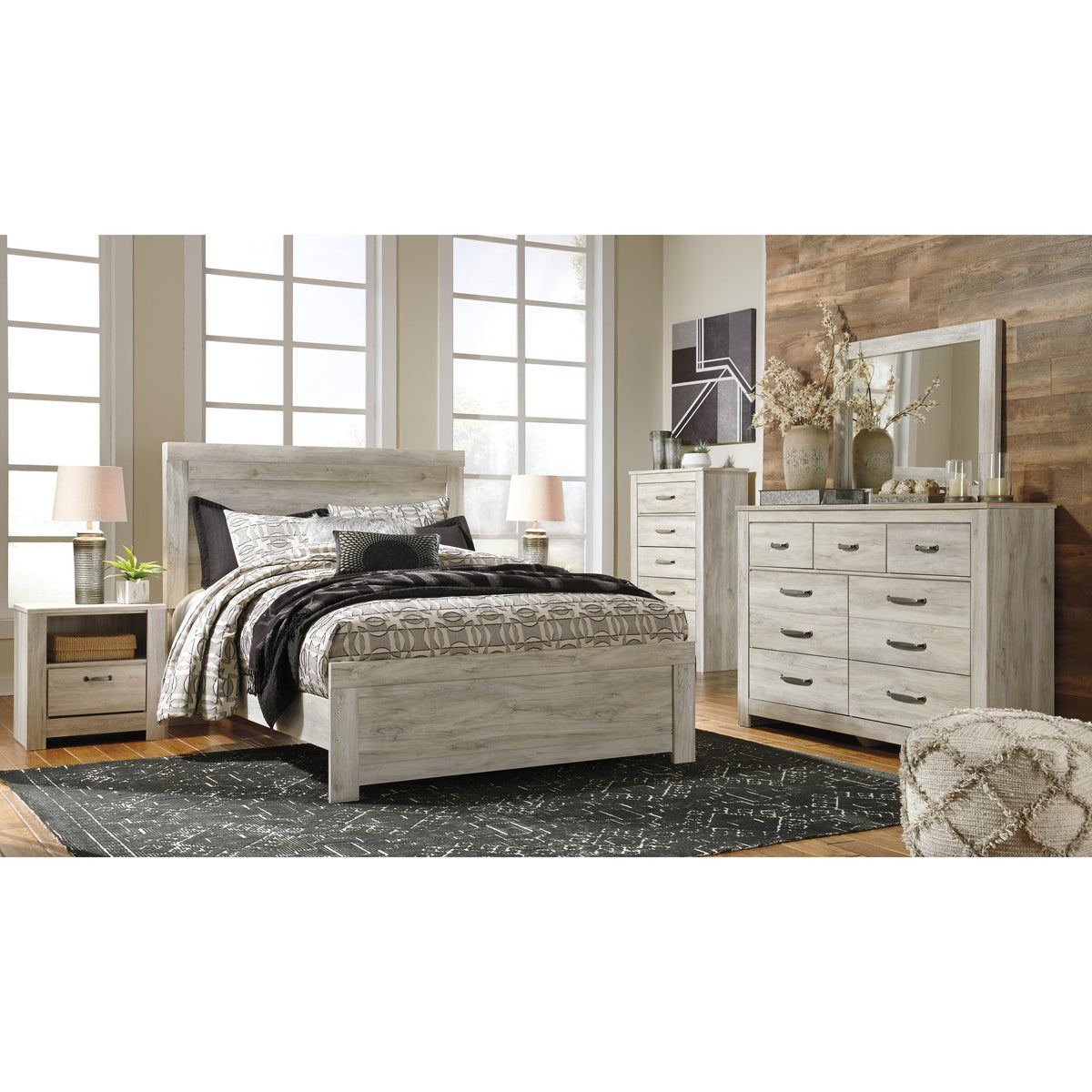  Signature Design by Ashley Bellaby Queen Panel Bed B331-57/B331-54/B331-96 IMAGE 4