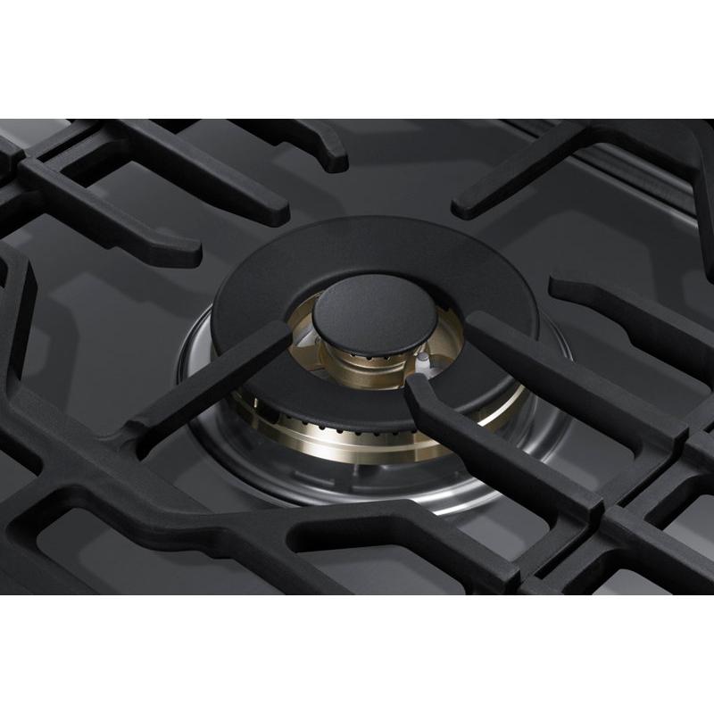  Samsung 36-inch Built-in Gas Cooktop with Wi-Fi and Bluetooth Connected NA36N7755TS/AA IMAGE 5