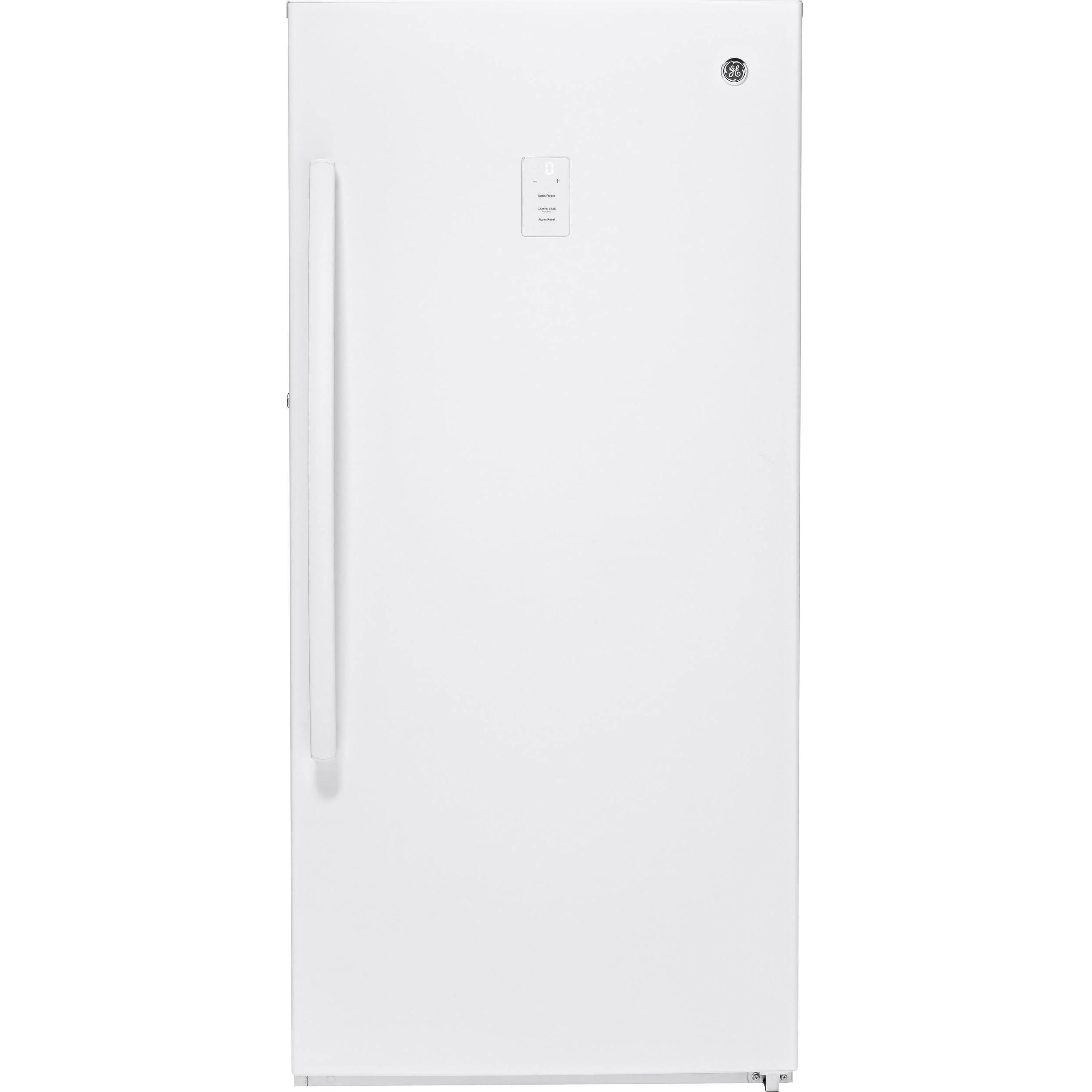  GE 14.1 cu.ft. Upright Freezer with Turbo Freeze FUF14SMRWW IMAGE 1
