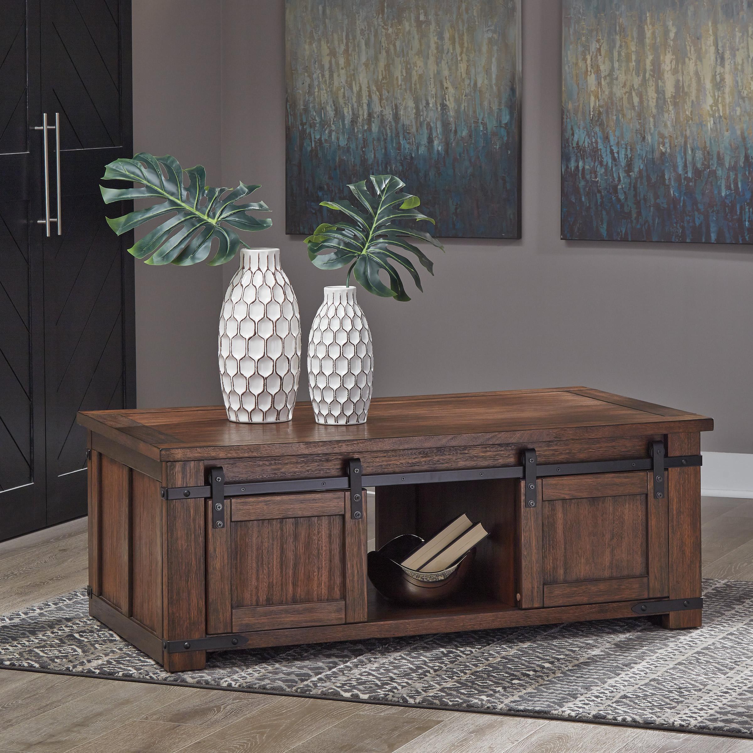  Signature Design by Ashley Budmore Cocktail Table T372-1 IMAGE 2