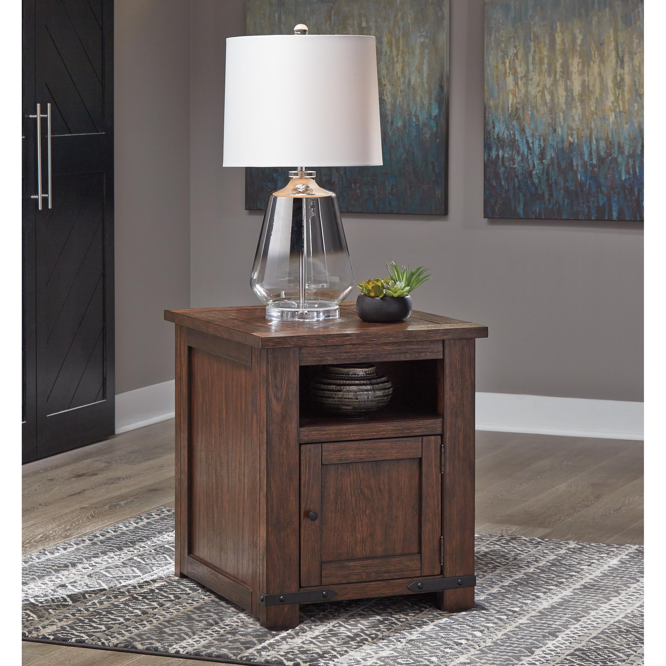  Signature Design by Ashley Budmore End Table T372-3 IMAGE 3