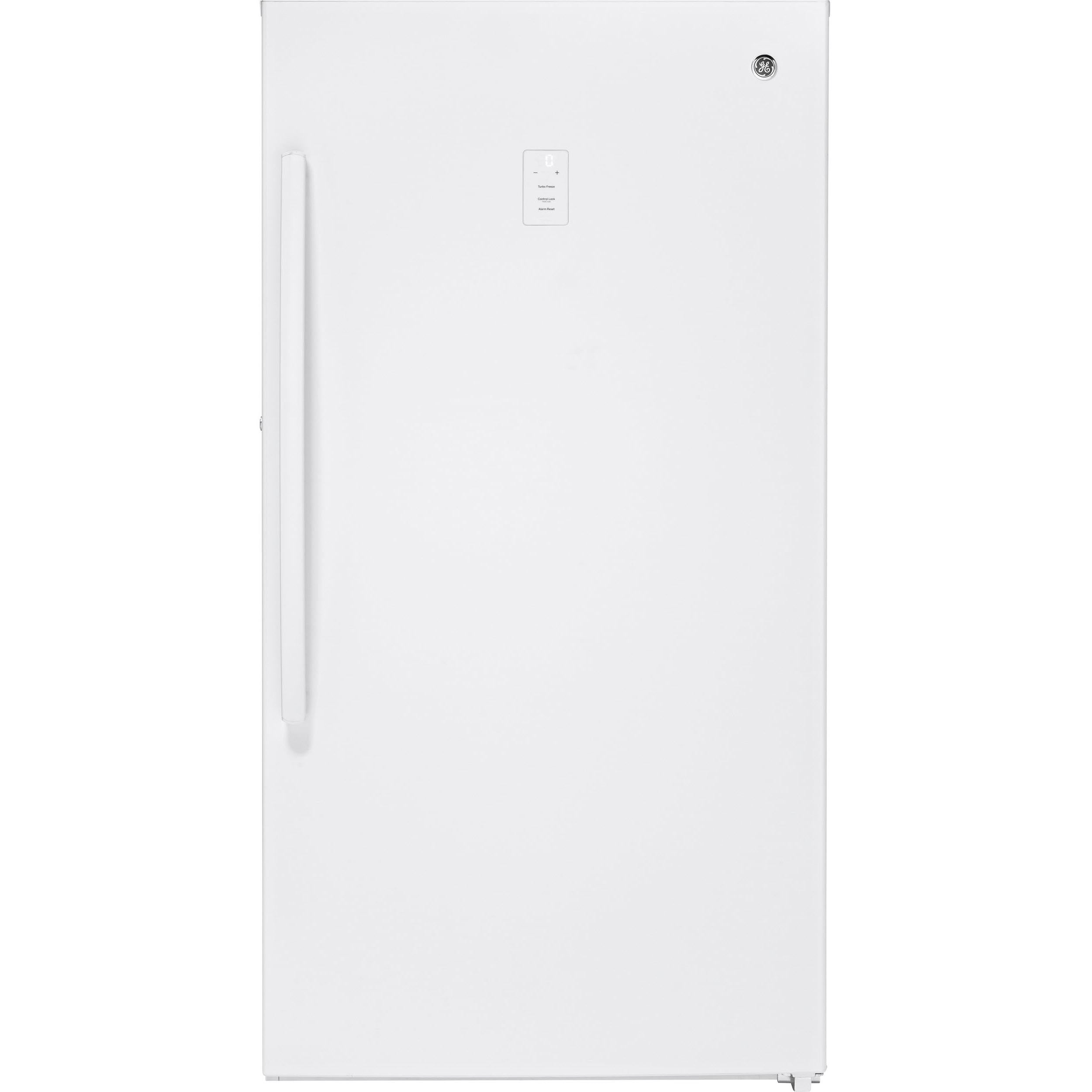  GE 21.3 cu.ft. Upright Freezer with Turbo Freeze FUF21SMRWW IMAGE 1