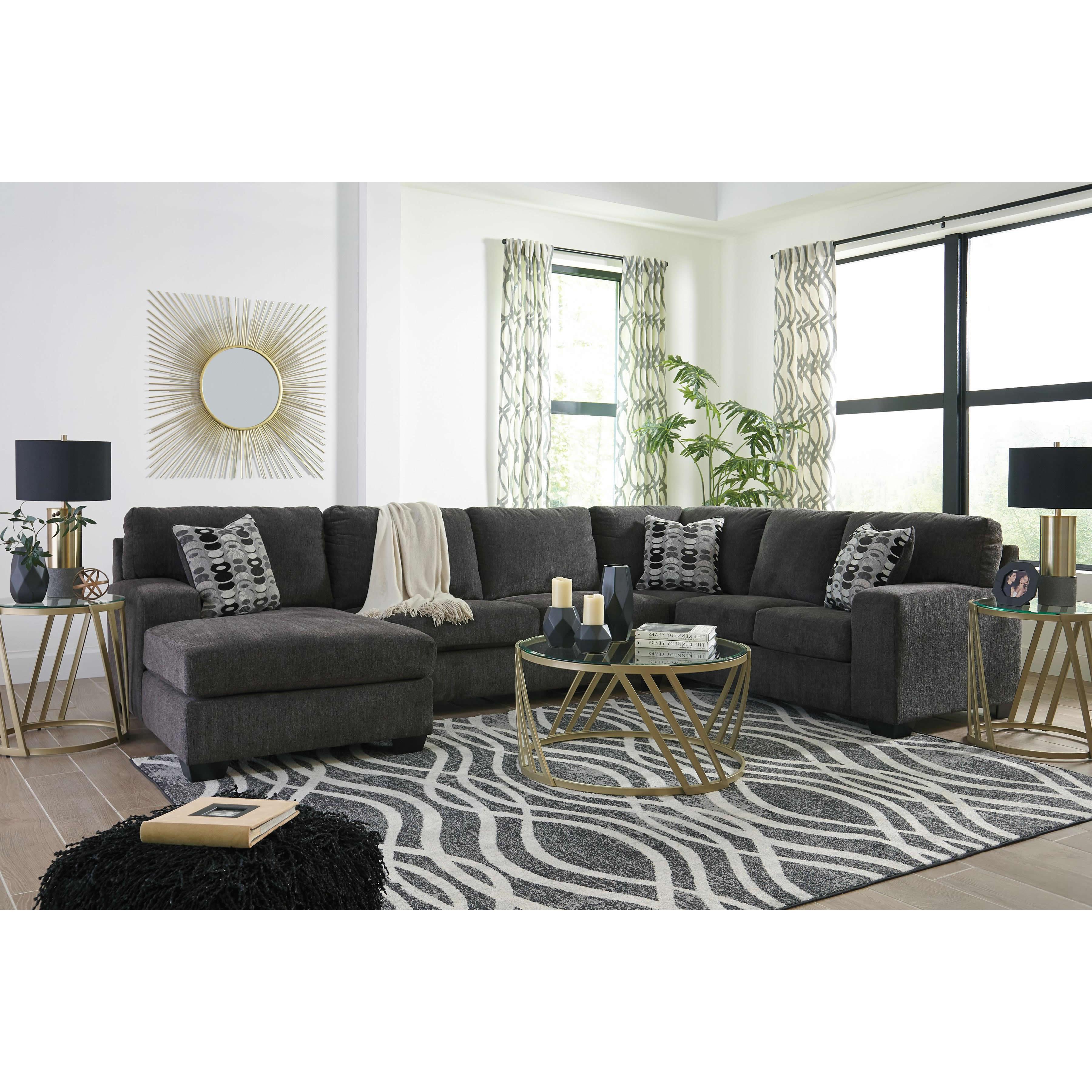  Signature Design by Ashley Ballinasloe Fabric 3 pc Sectional 8070316/8070334/8070367 IMAGE 6