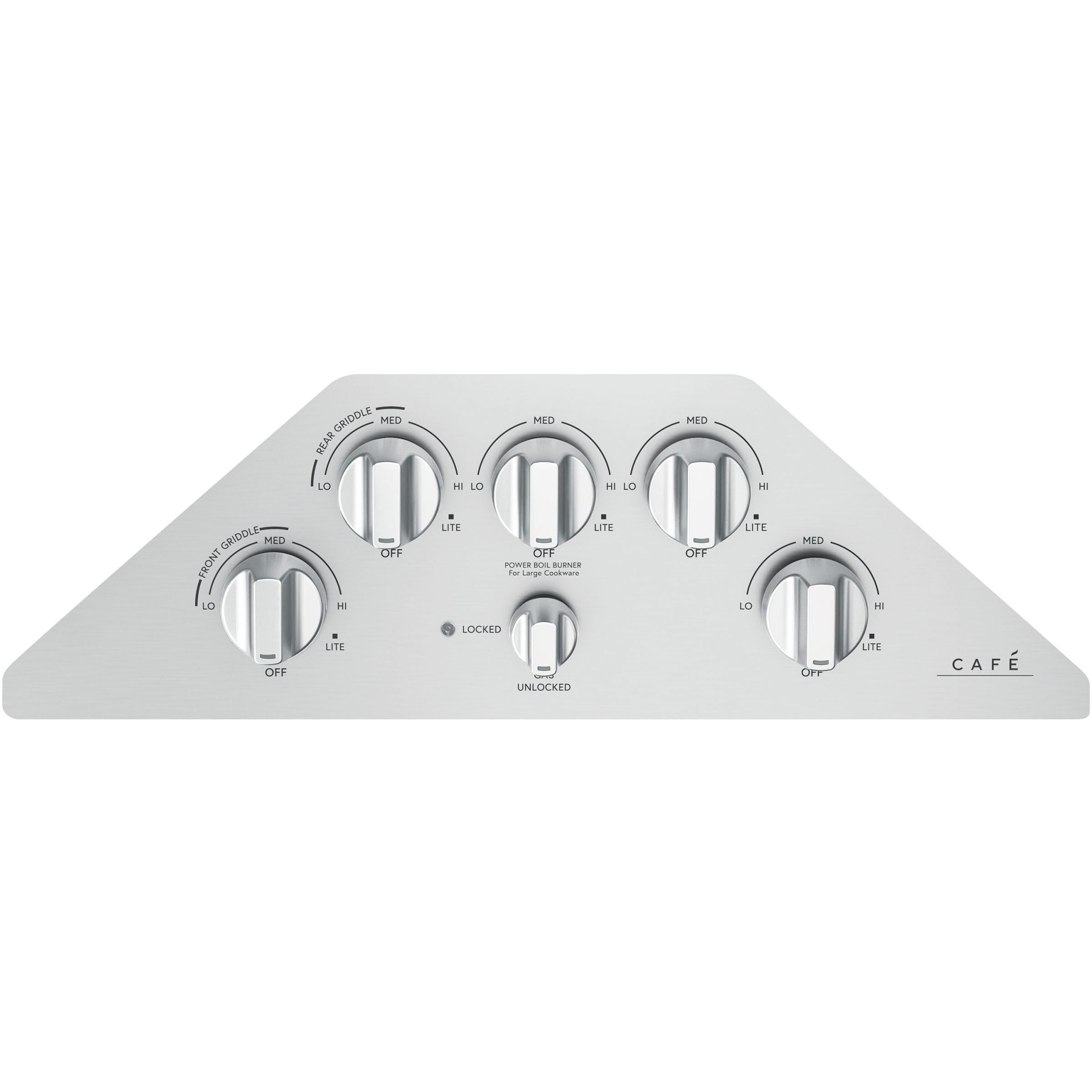  Café 30-inch Built-In Gas Cooktop CGP95302MS1 IMAGE 2