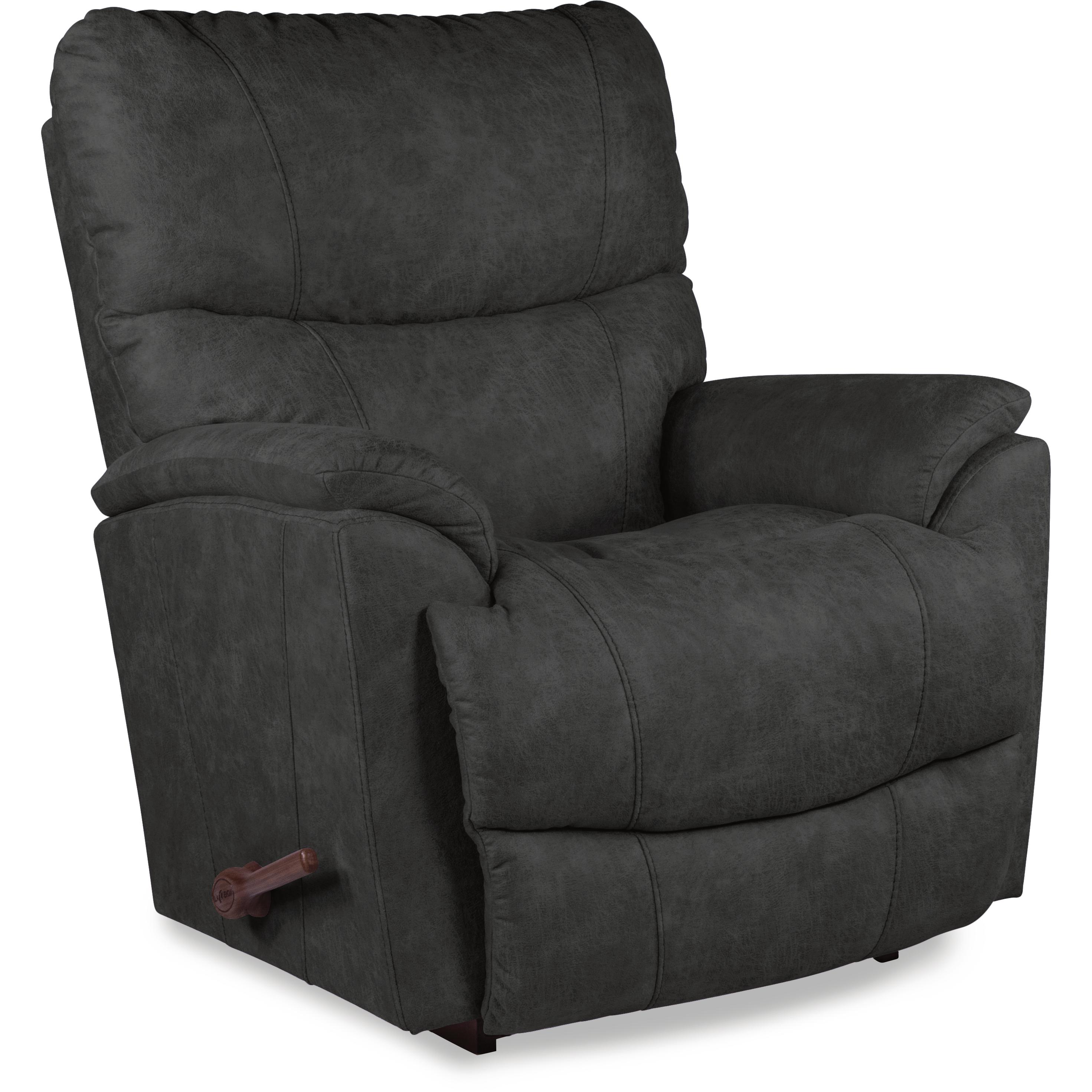  La-Z-Boy Trouper Rocker Fabric Recliner 010724 E153758 IMAGE 2