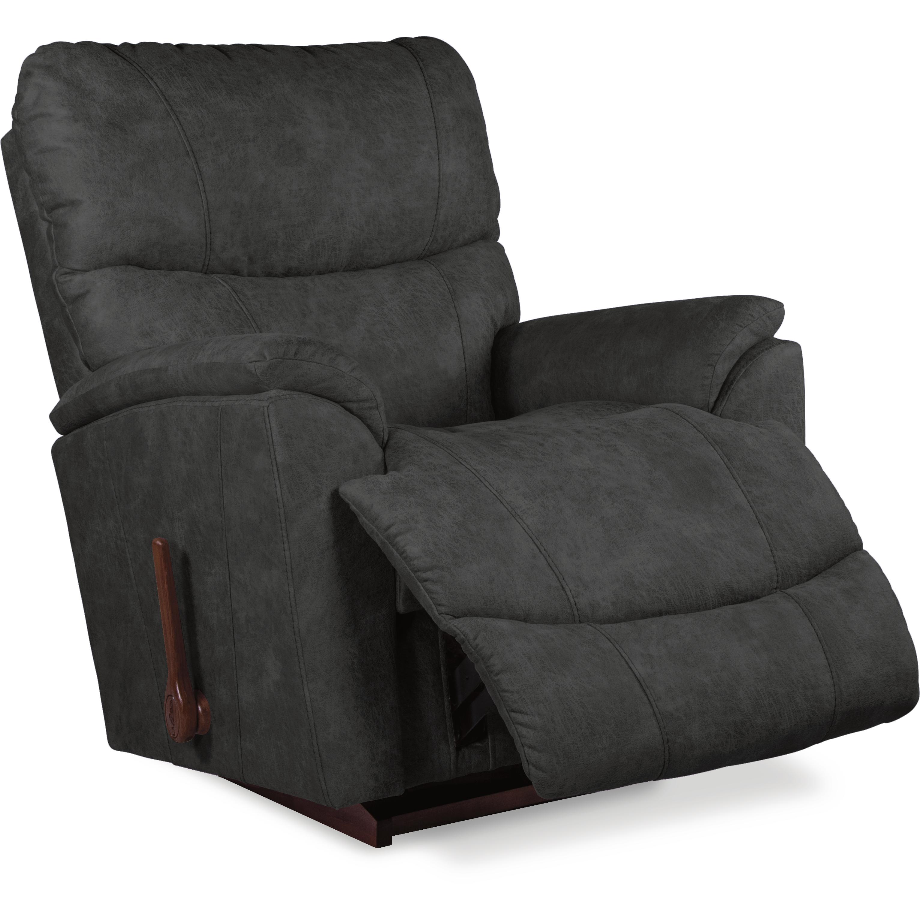  La-Z-Boy Trouper Rocker Fabric Recliner 010724 E153758 IMAGE 3