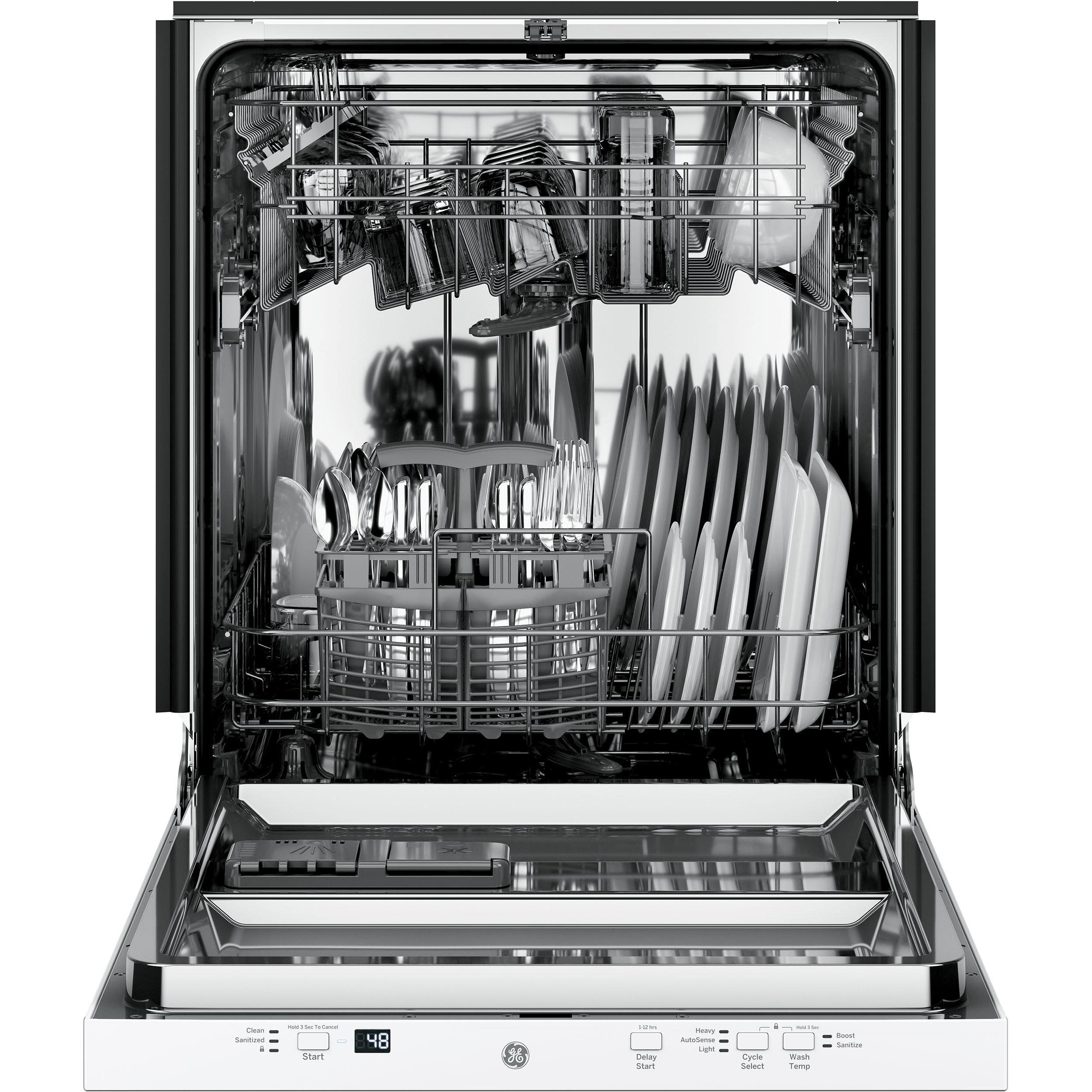  GE Built-in Dishwasher with Sanitize Option GDT225SGLWW IMAGE 4