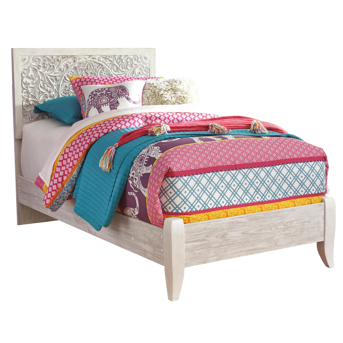  Signature Design by Ashley Paxberry B181B1 Twin Panel Bed IMAGE 1