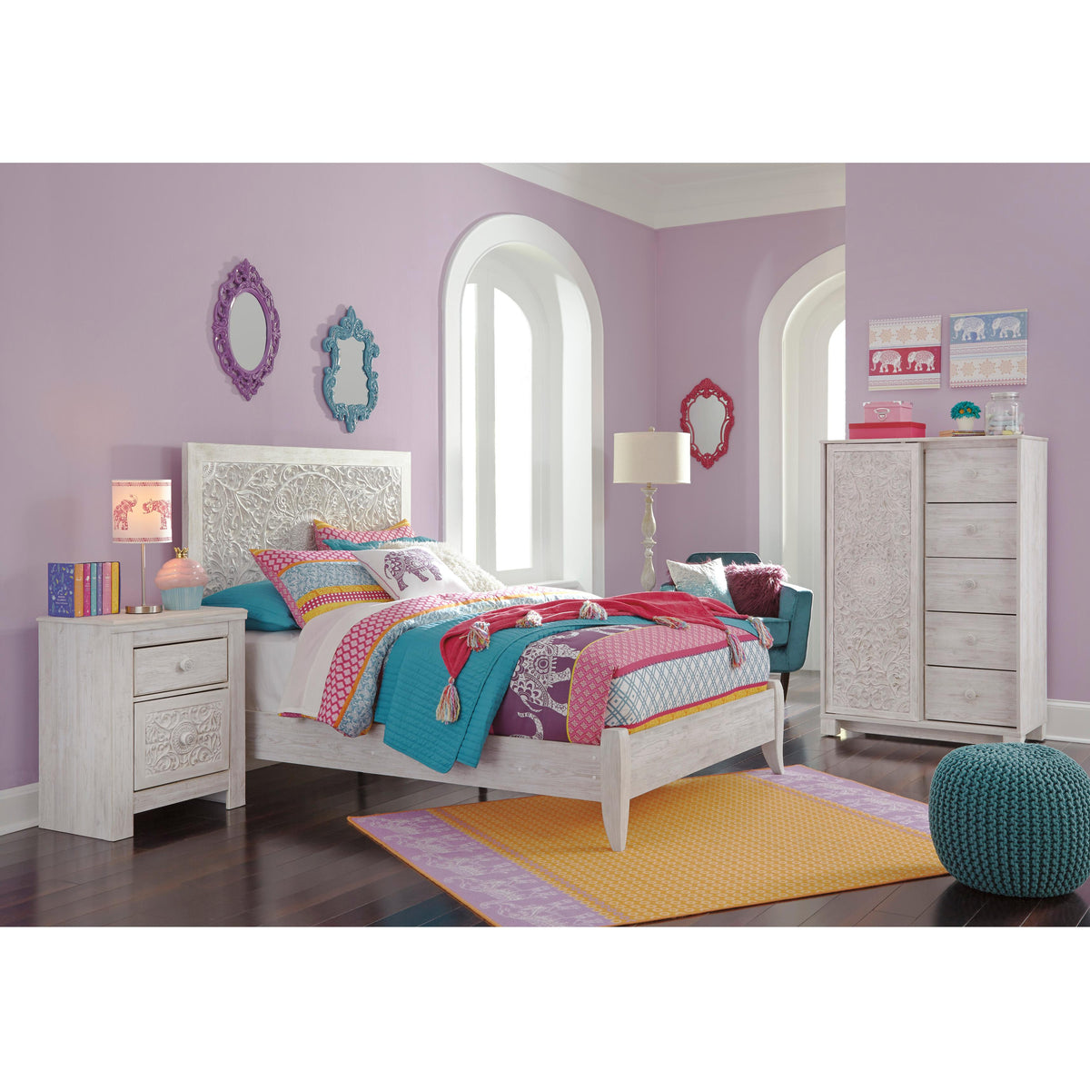  Signature Design by Ashley Paxberry B181B2 Full Panel Bed IMAGE 6