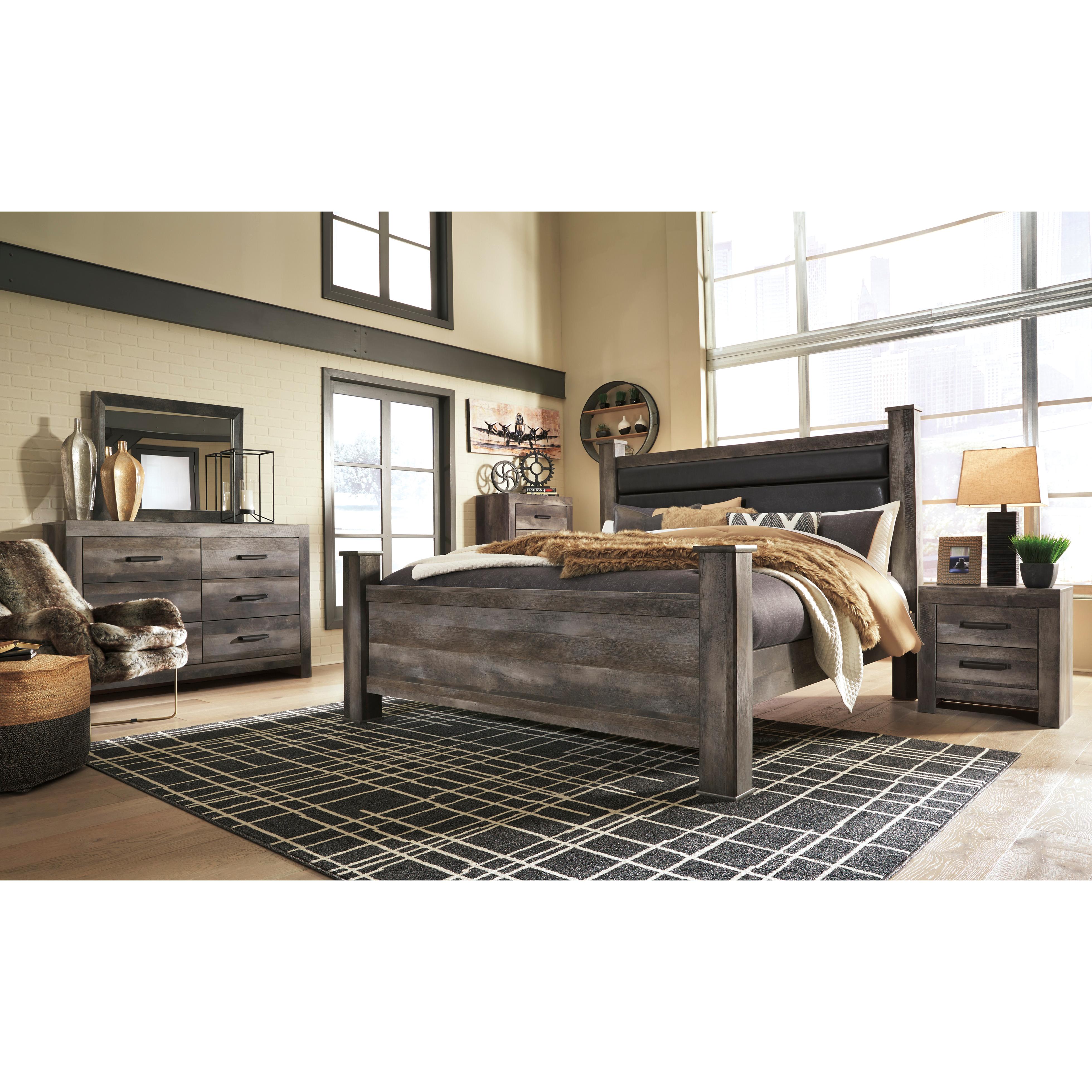  Signature Design by Ashley Wynnlow King Poster Bed B440-68/B440-66/B440-62/B440-99 IMAGE 6