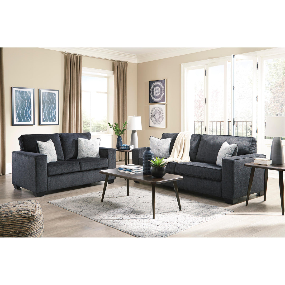  Signature Design by Ashley Altari Stationary Fabric Sofa 8721338 IMAGE 7