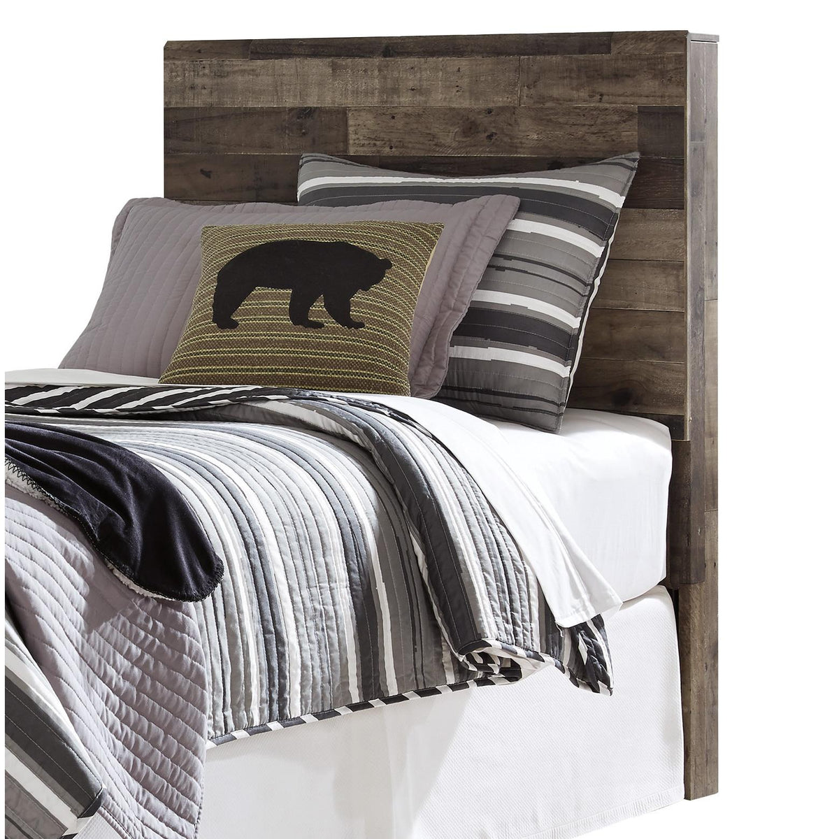  Benchcraft Derekson B200-53 Twin Panel Headboard IMAGE 1
