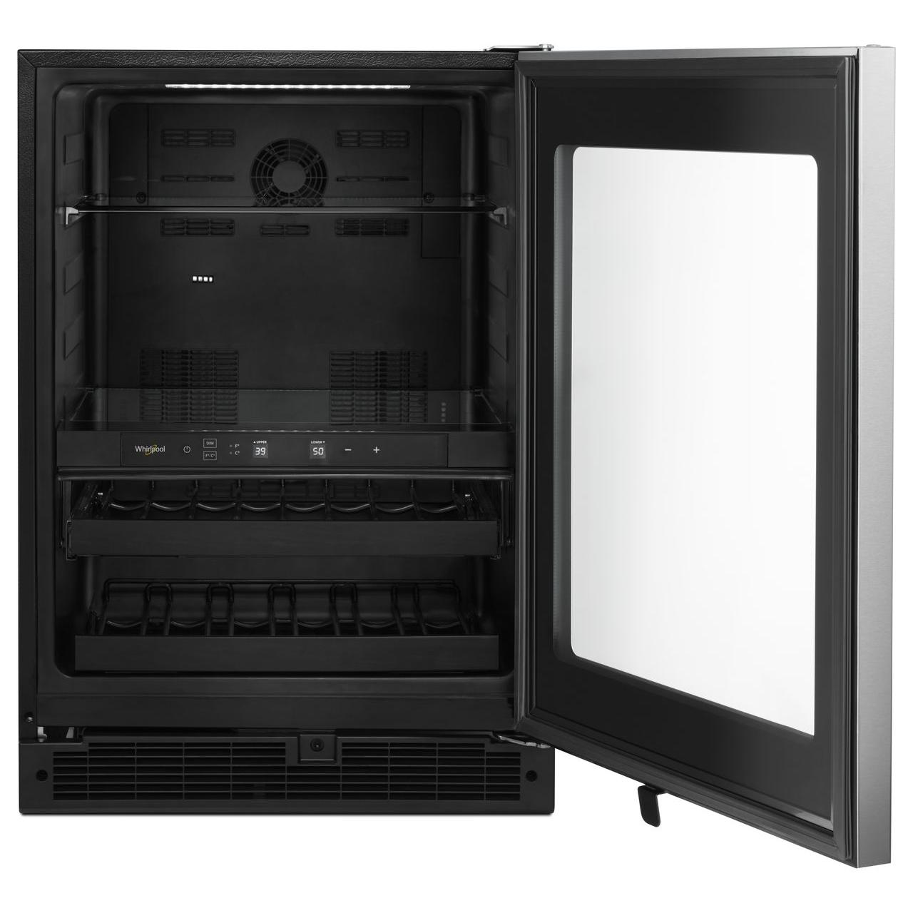 Whirlpool 5.2 cu. ft. Undercounter Beverage Center WUB35X24HZ IMAGE 3