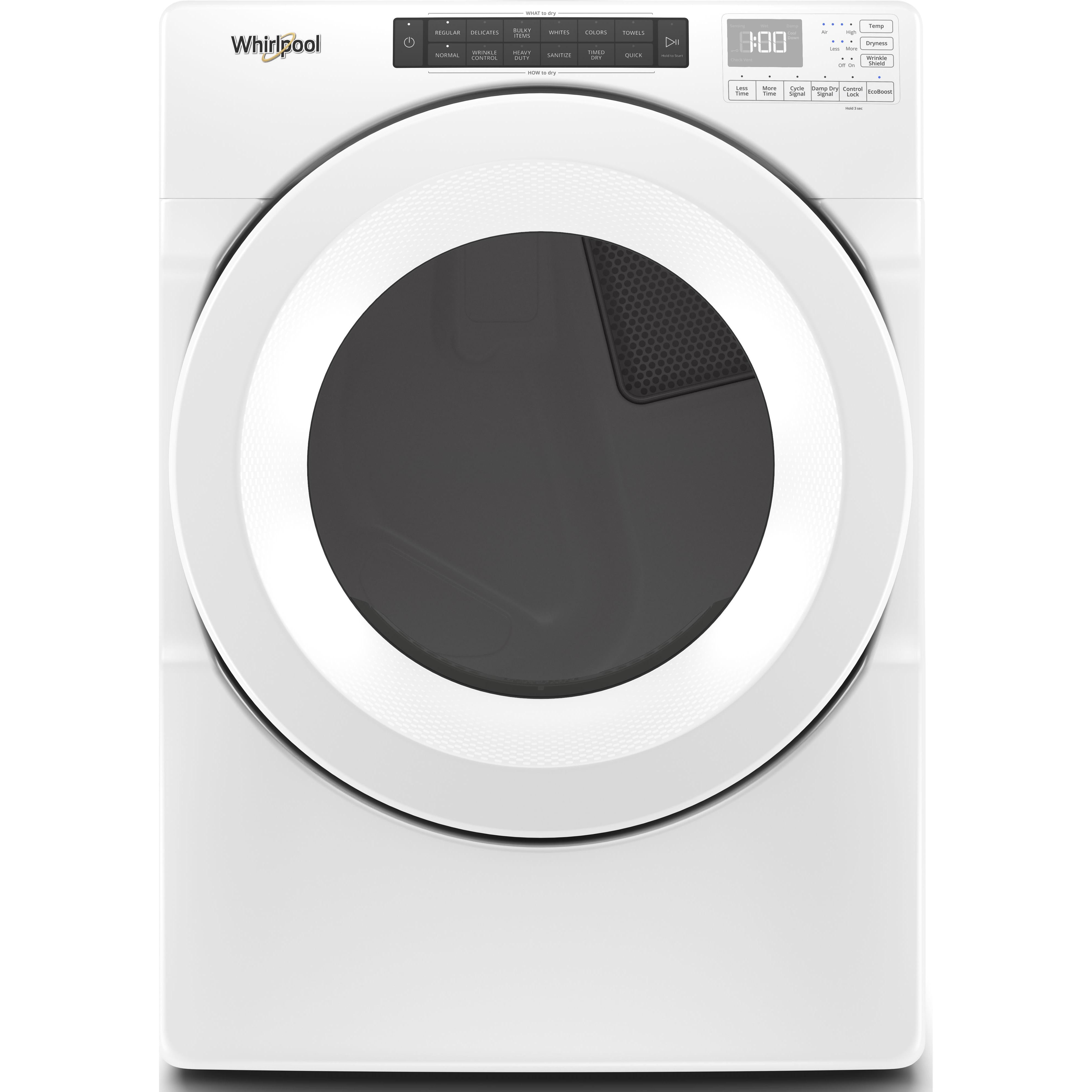  Whirlpool 7.4 cu.ft. Electric Dryer with Intuitive Touch Controls YWED5620HW IMAGE 1