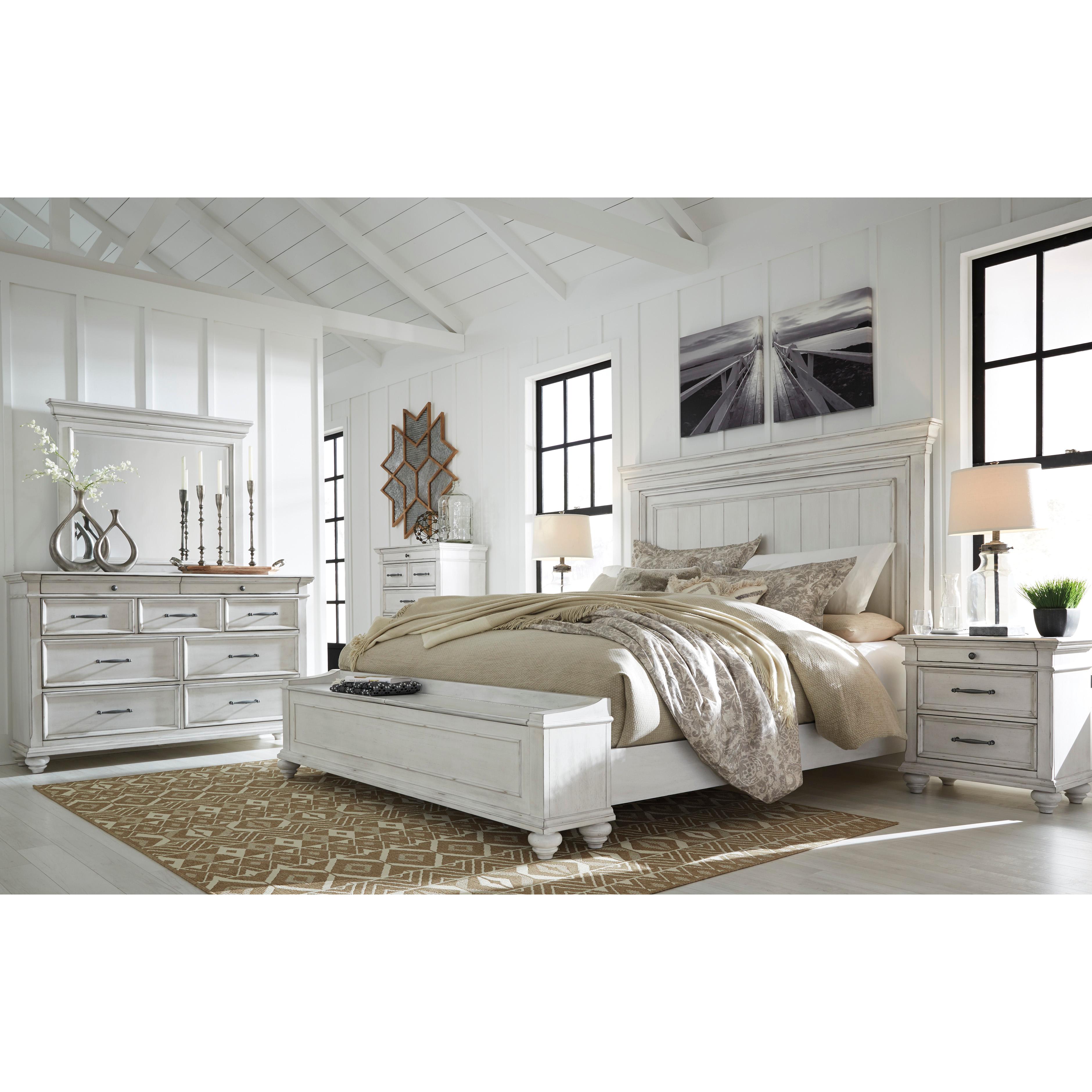  Benchcraft Kanwyn California King Panel Bed with Storage B777-58/B777-56S/B777-94 IMAGE 13