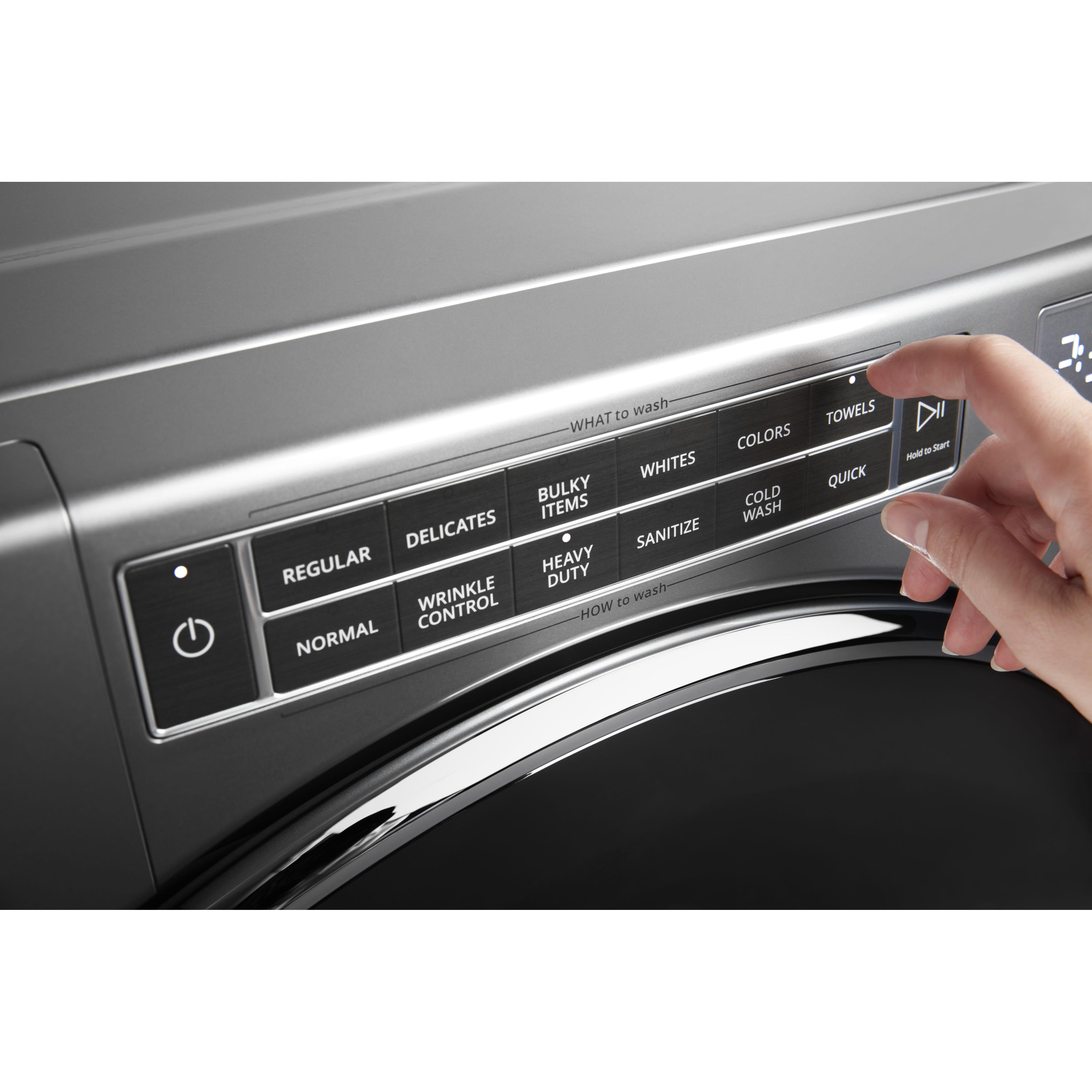  Whirlpool 5.8 cu.ft. Front Loading Washer with Load & Go™ XL Dispenser WFW8620HC IMAGE 6