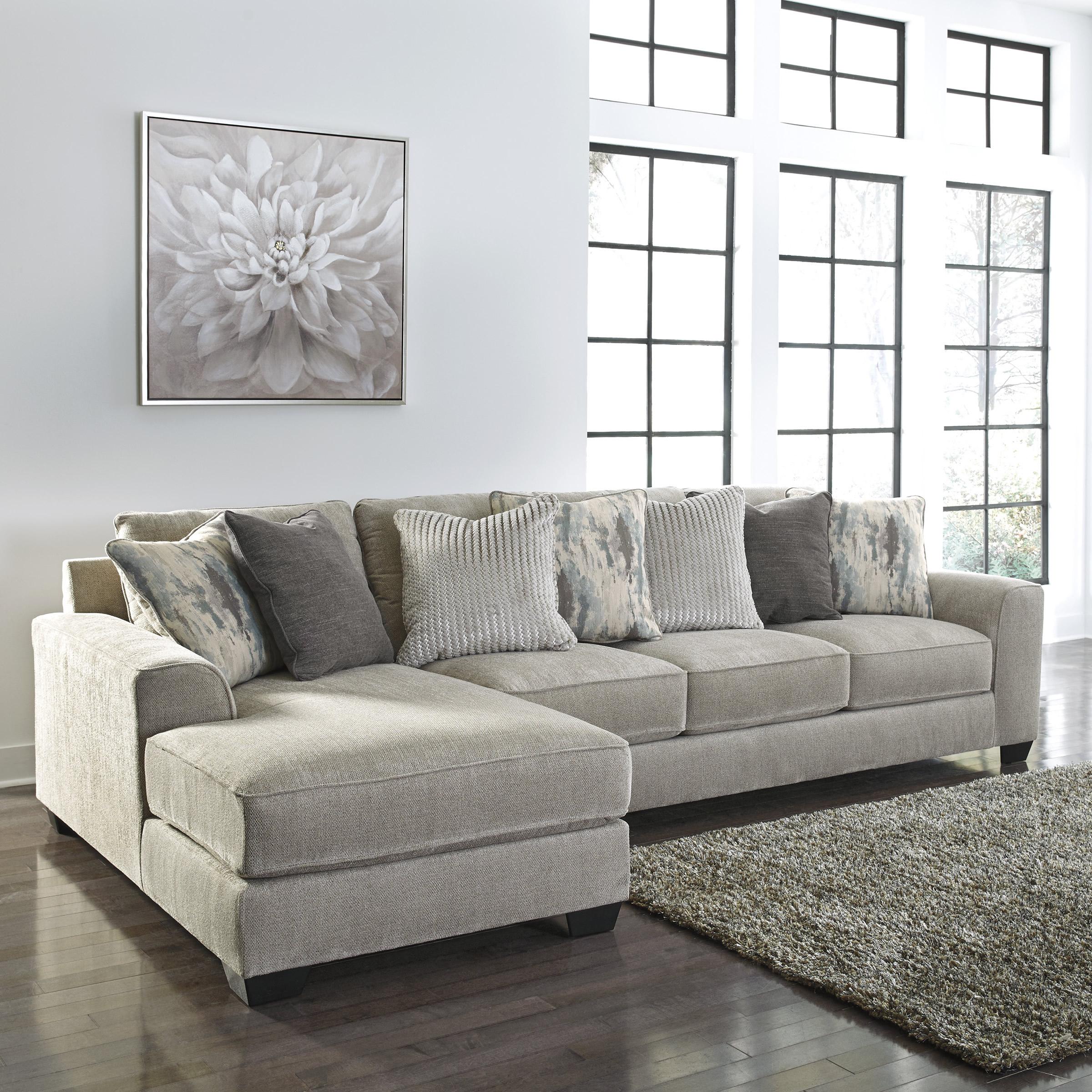  Benchcraft Ardsley Fabric 2 pc Sectional 3950416/3950467 IMAGE 1