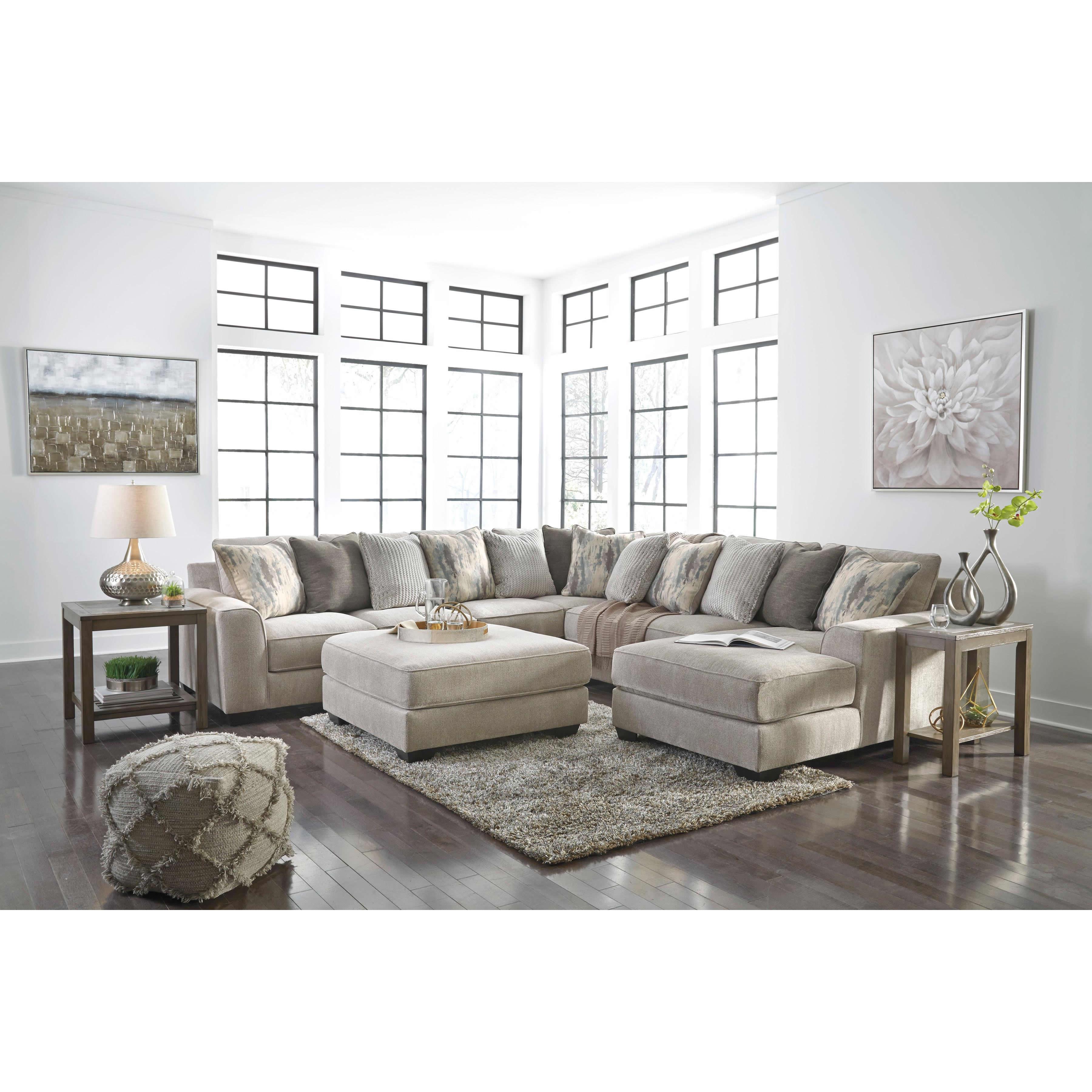  Benchcraft Ardsley Fabric 4 pc Sectional 3950466/3950477/3950434/3950417 IMAGE 3