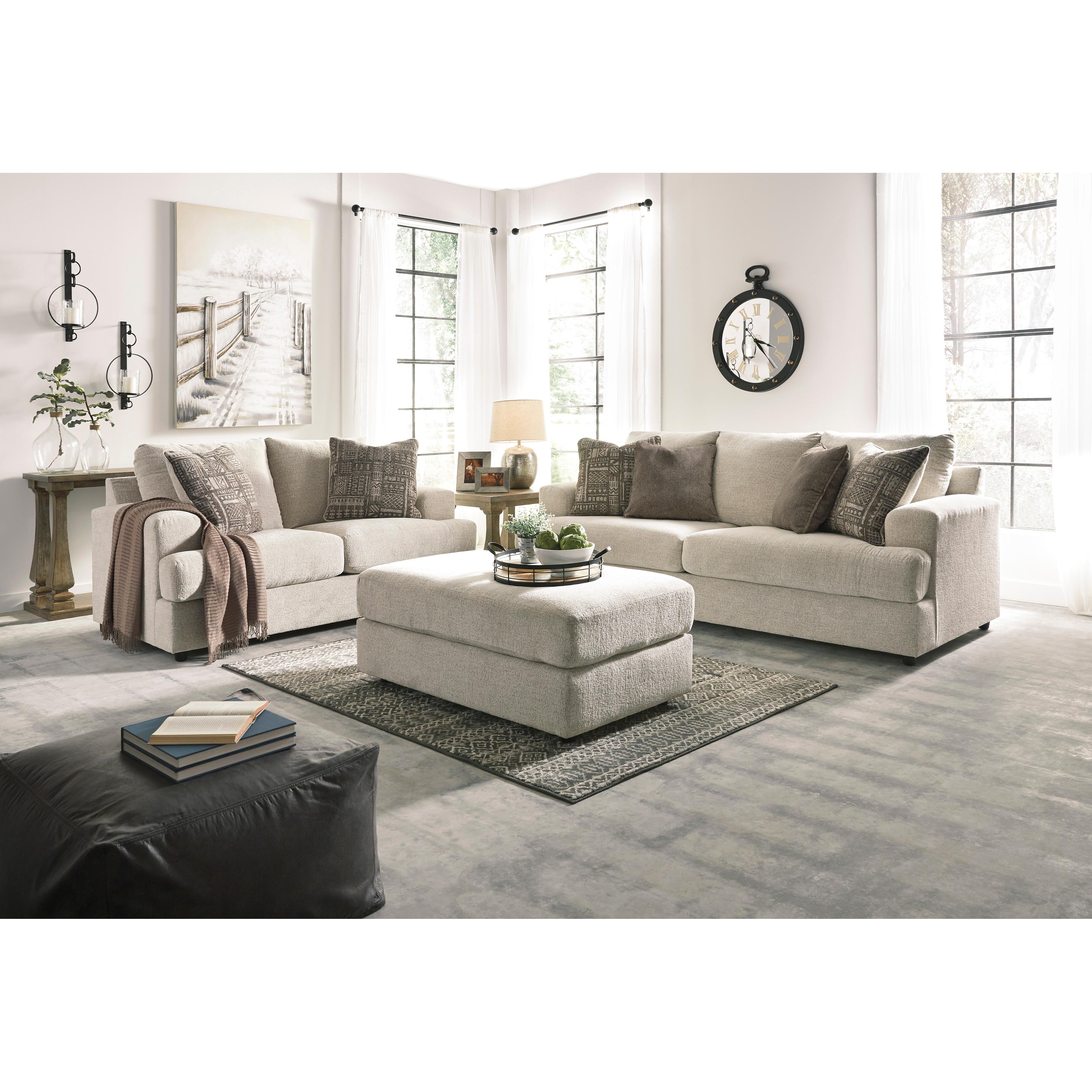  Signature Design by Ashley Soletren Fabric Ottoman 9510408 IMAGE 6