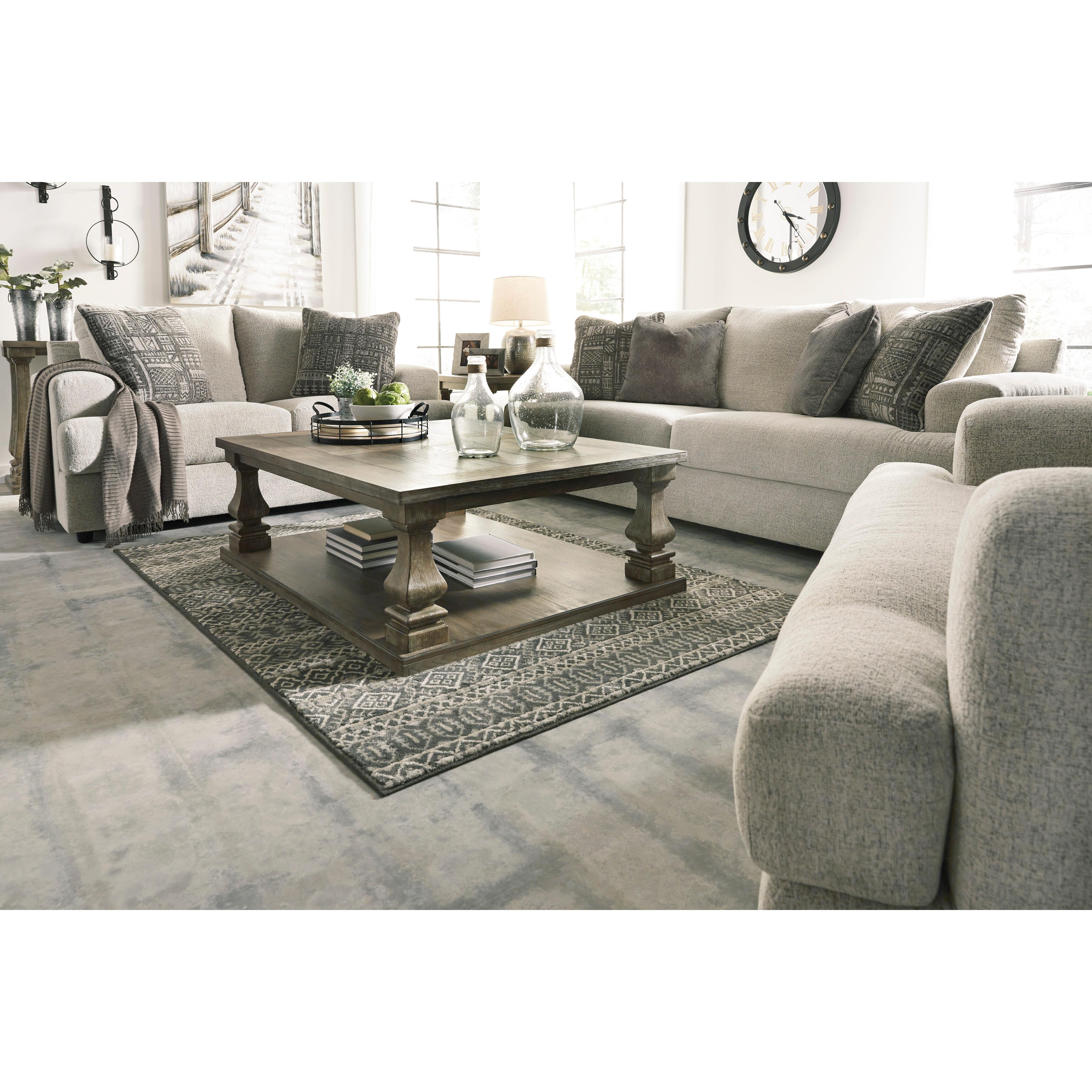  Signature Design by Ashley Soletren Stationary Fabric Loveseat 9510435 IMAGE 6