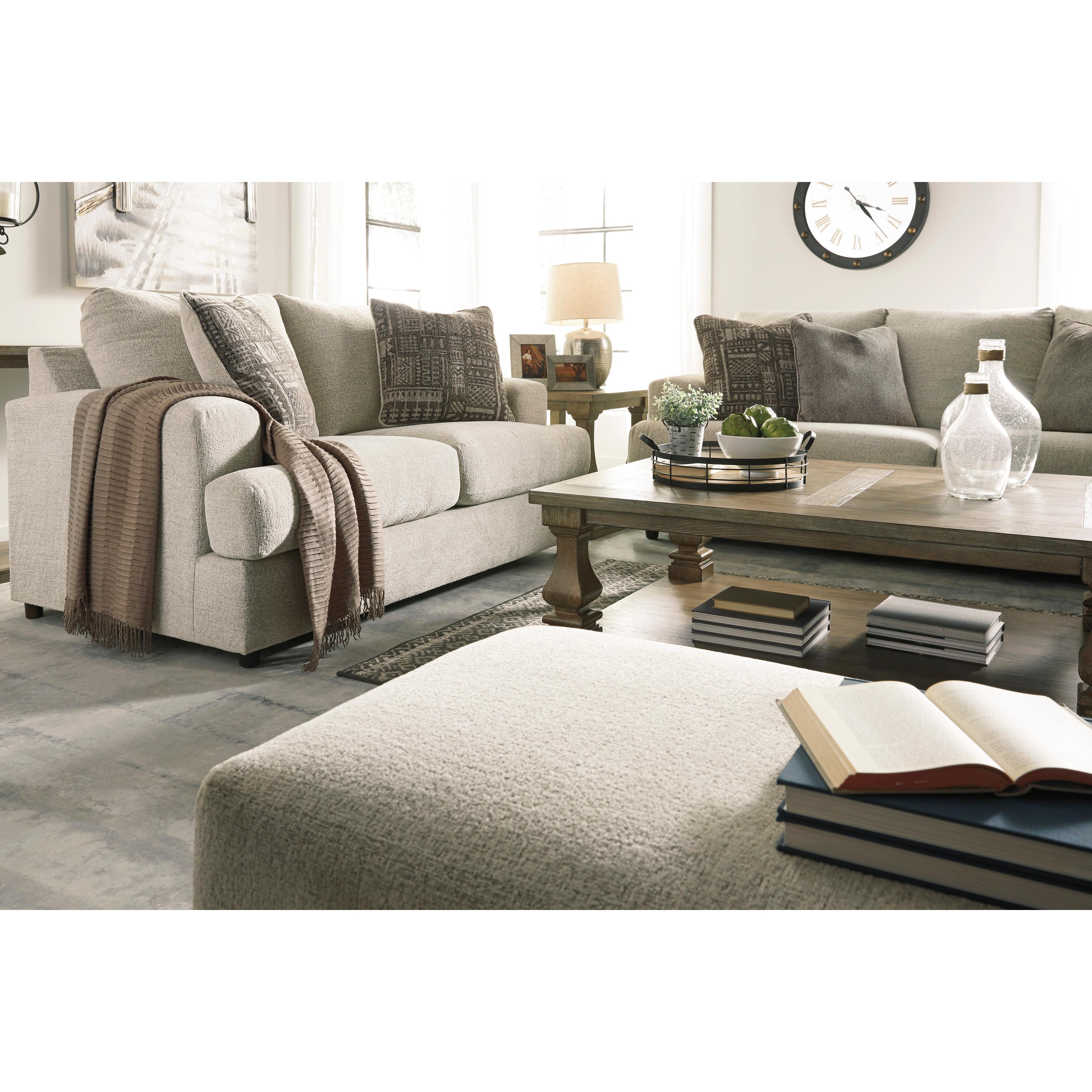  Signature Design by Ashley Soletren Stationary Fabric Loveseat 9510435 IMAGE 7