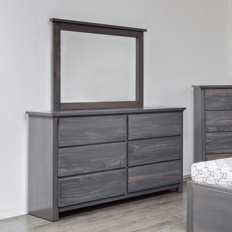 Mako Wood Furniture Kids Dresser Mirrors Mirror 6300-50 IMAGE 2