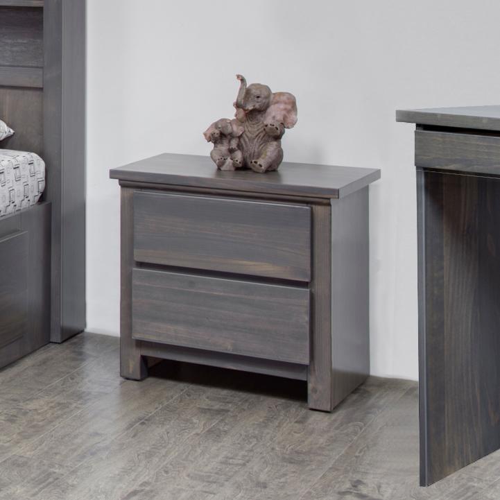 Mako Wood Furniture Autumn 2-Drawer Kids Nightstand 6300-60 IMAGE 1