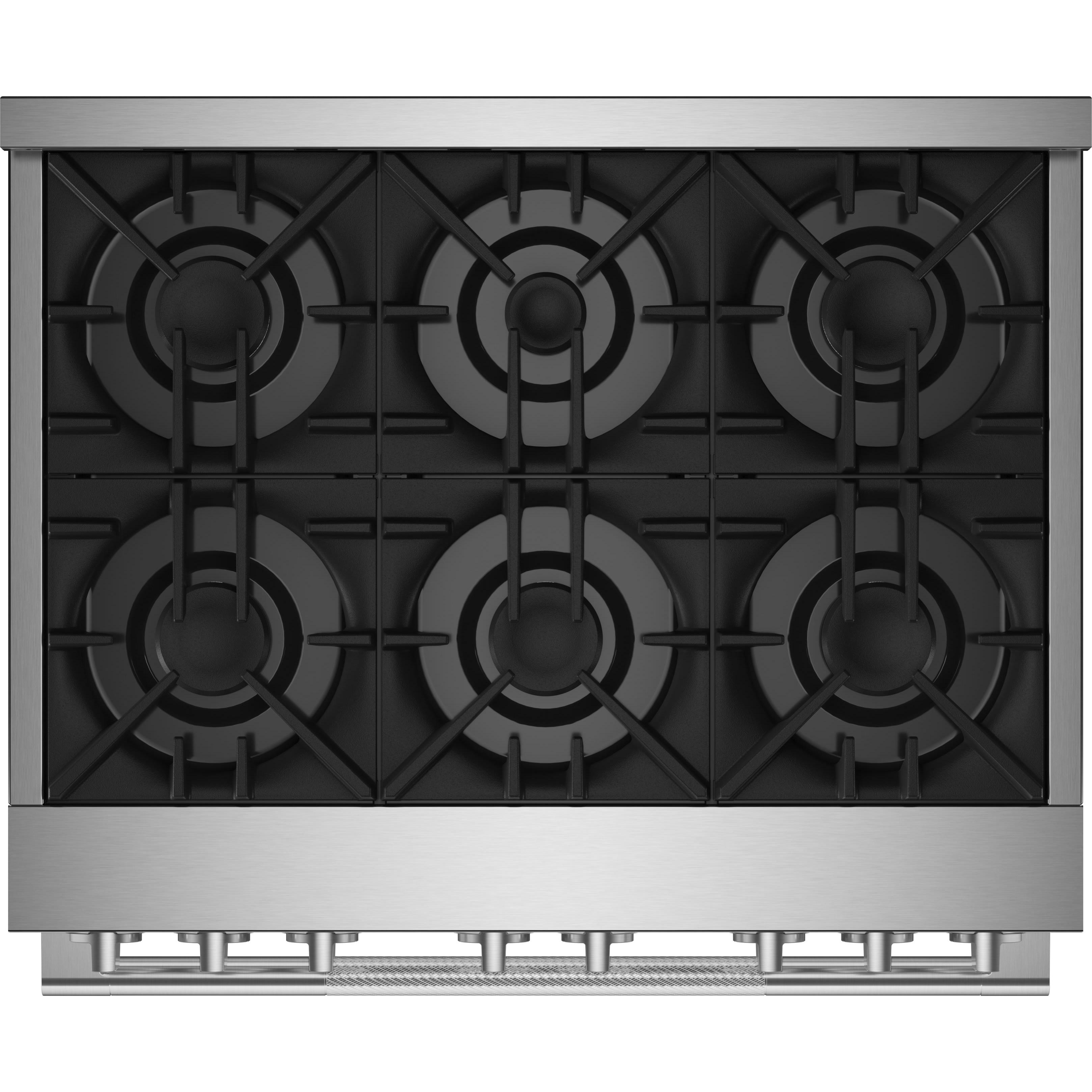  JennAir Rise 36-inch Professional-Style Gas Range JGRP436HL IMAGE 2