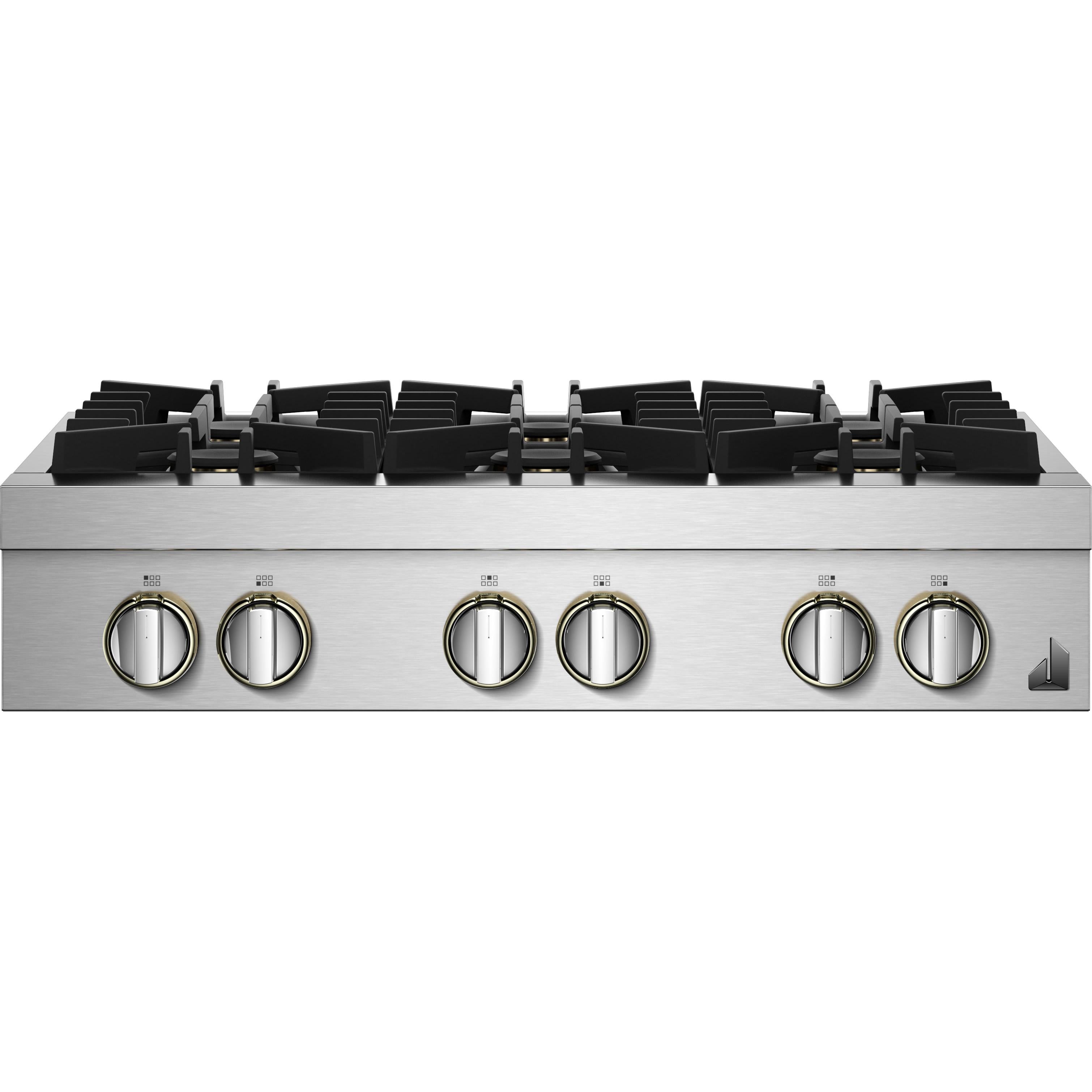  JennAir Rise 36-inch Gas Rangetop JGCP436HL IMAGE 1
