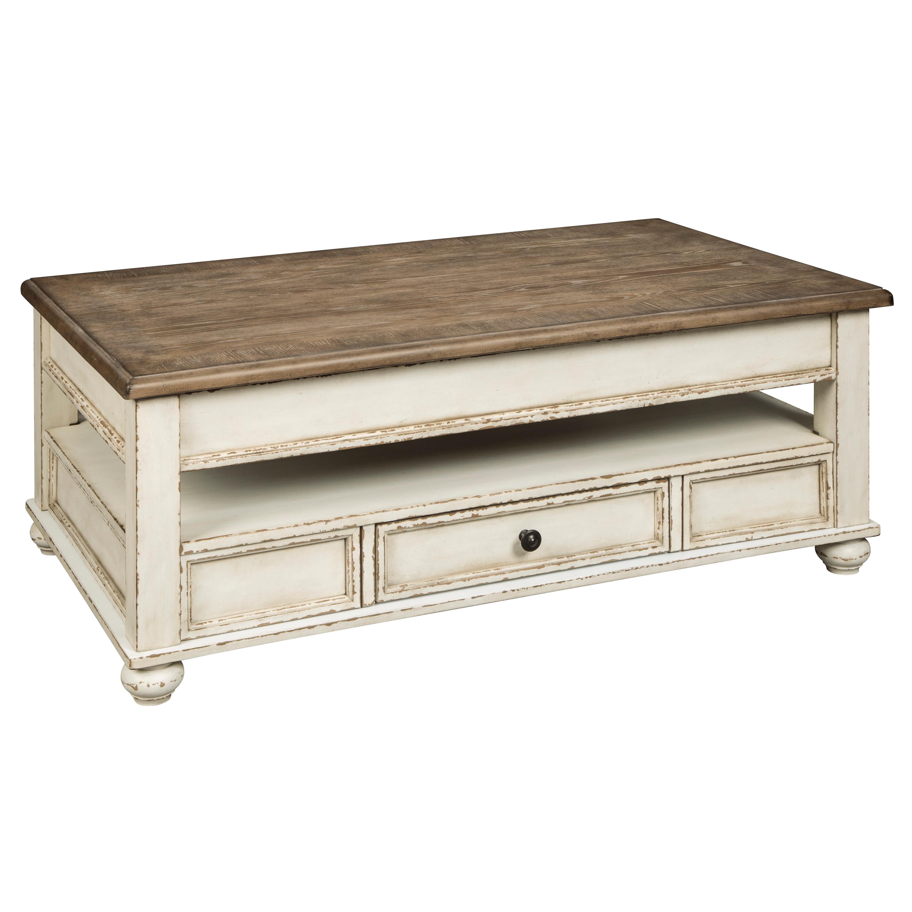  Signature Design by Ashley Realyn Lift Top Cocktail Table T523-9 IMAGE 1