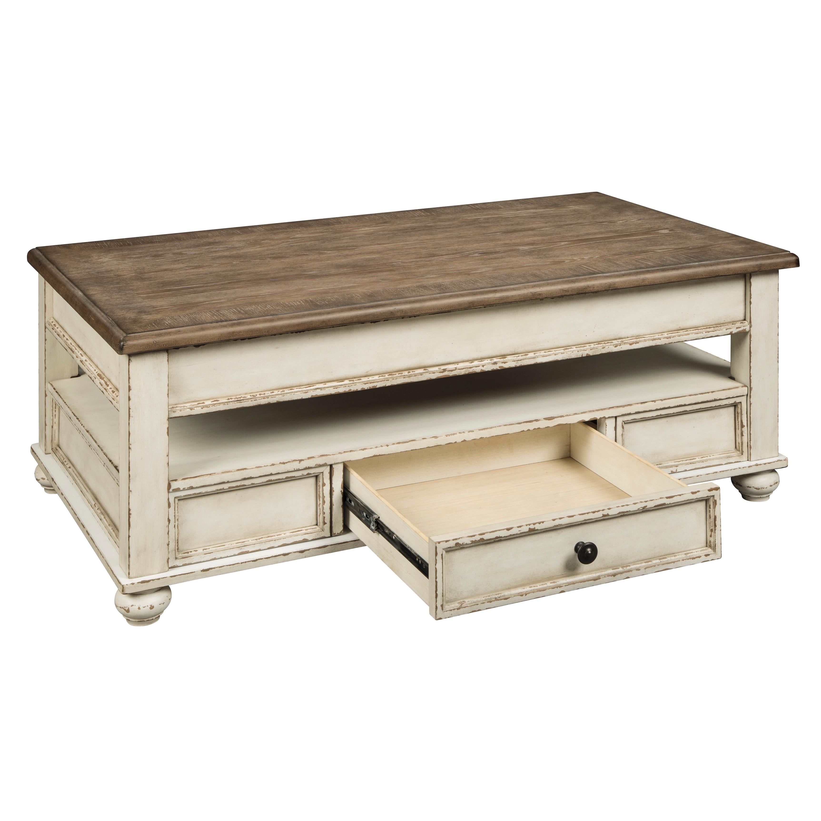  Signature Design by Ashley Realyn Lift Top Cocktail Table T523-9 IMAGE 2