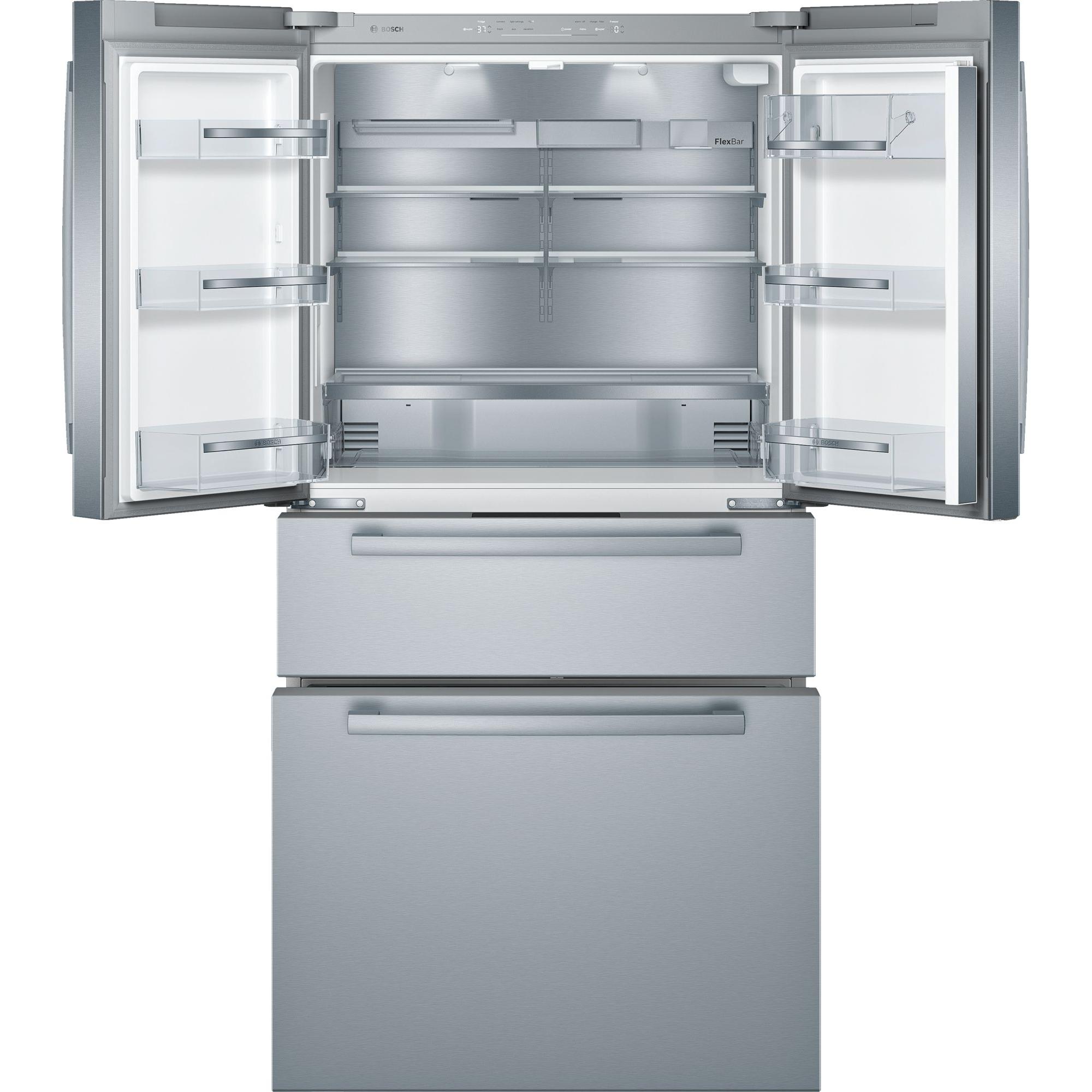  Bosch 36-inch, 21 cu.ft. Counter-Depth French 4-Door Refrigerator with VitaFreshPro™ Drawer B36CL80SNS IMAGE 11