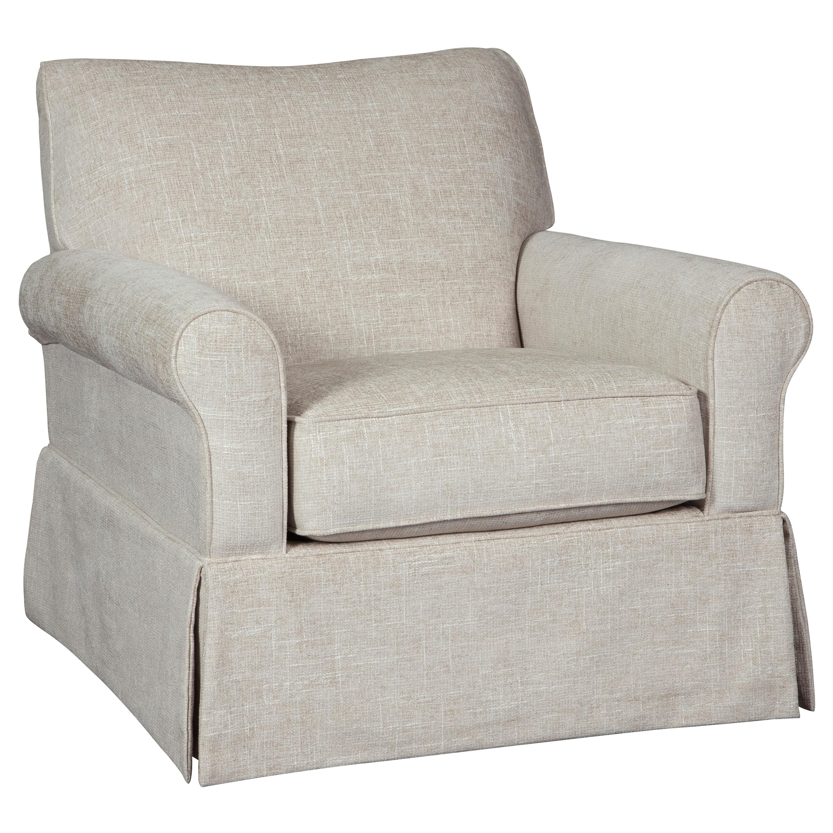  Signature Design by Ashley Searcy Swivel Glider Fabric Accent Chair A3000006 IMAGE 1