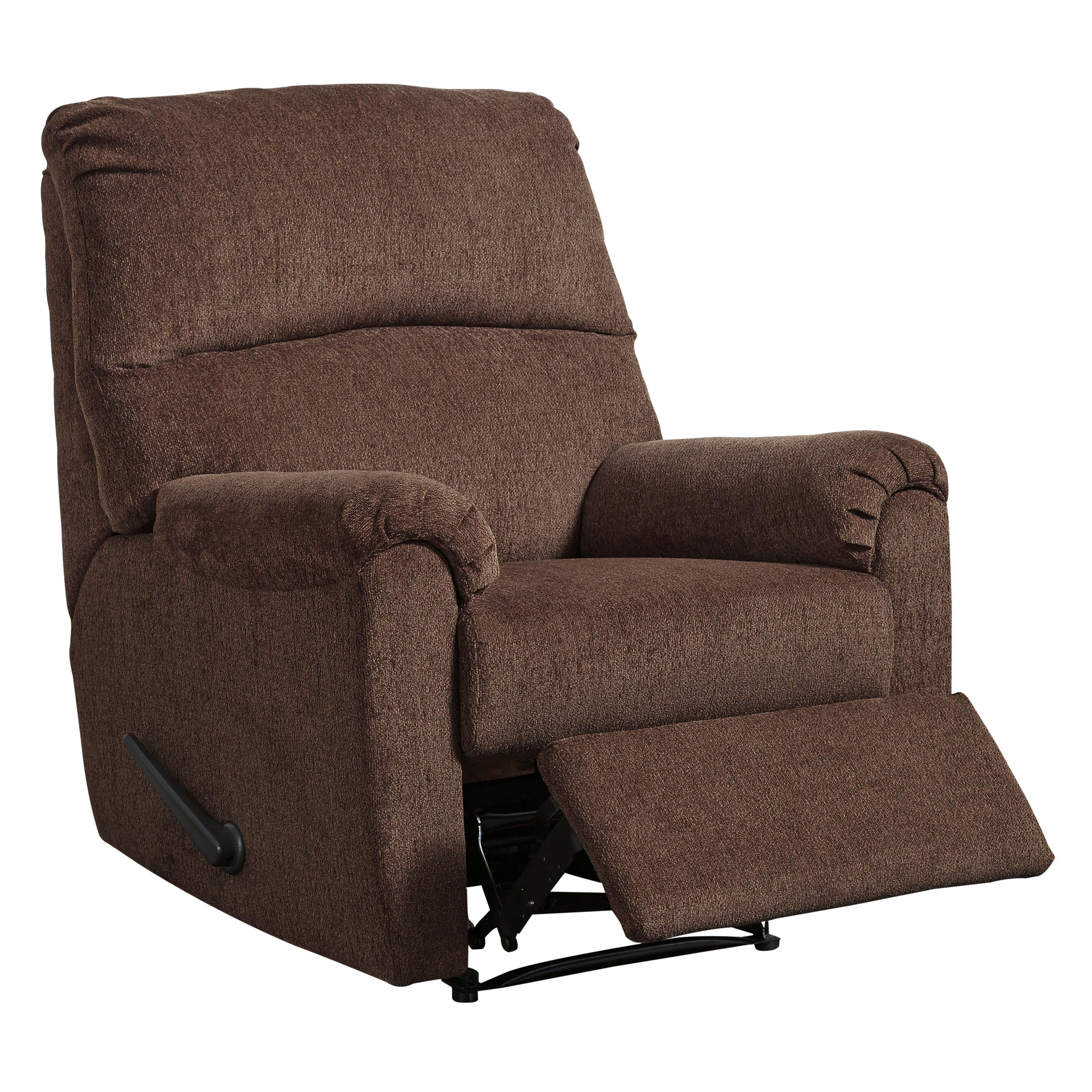  Signature Design by Ashley Nerviano Fabric Recliner with Wall Recline 1080229 IMAGE 2