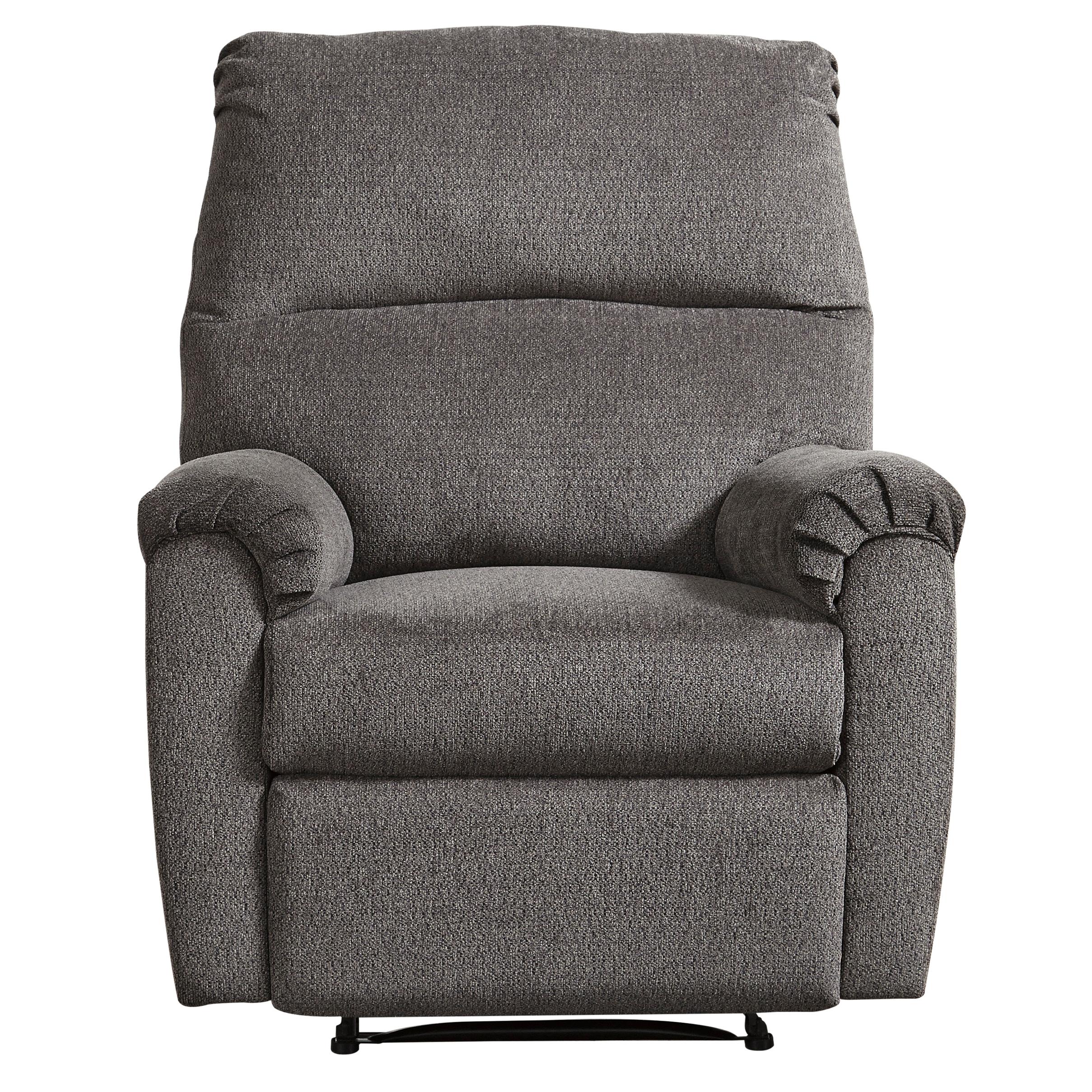  Signature Design by Ashley Nerviano Fabric Recliner with Wall Recline 1080329 IMAGE 1