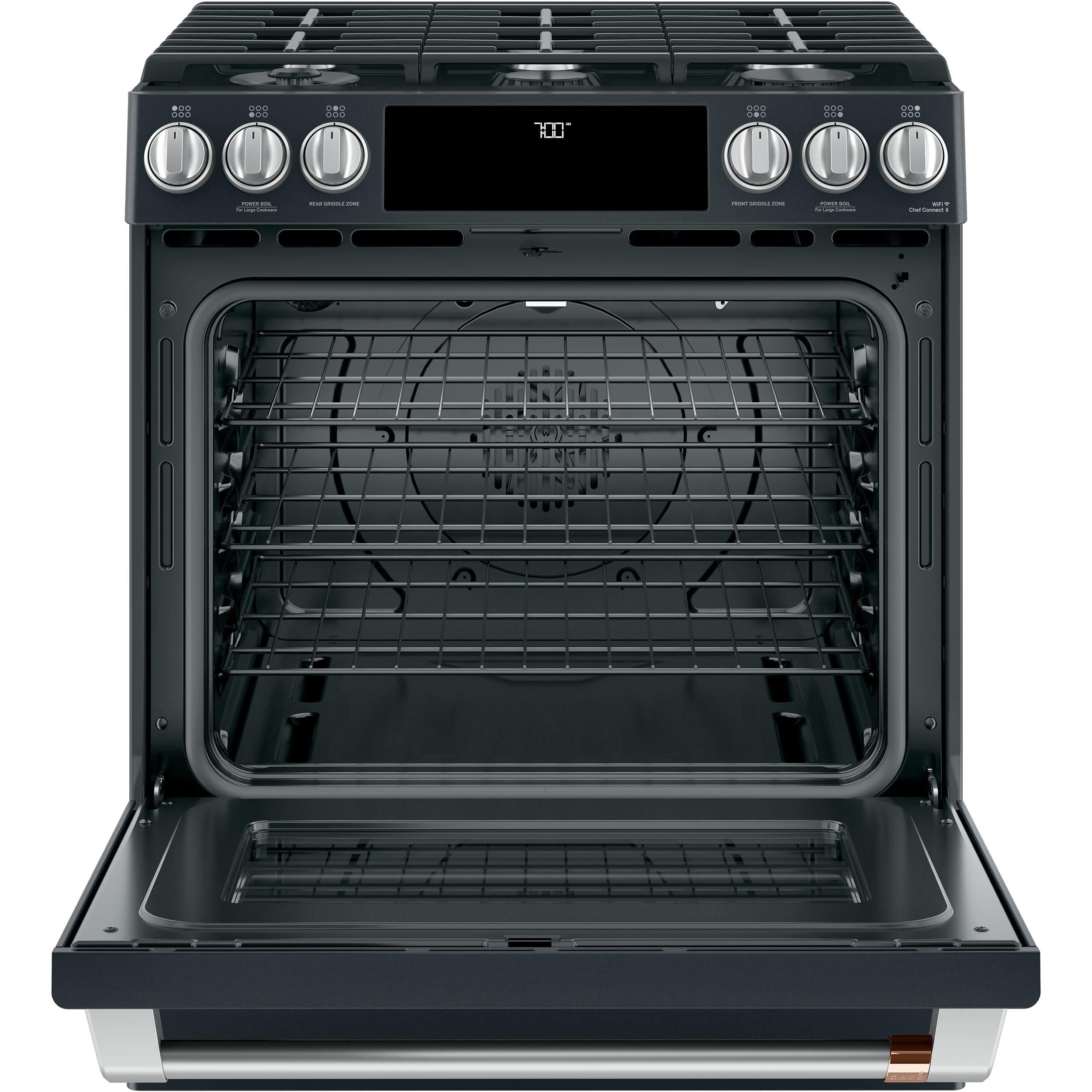  Café 30-inch Slide-In Gas Range with WiFi Connect CCGS700P3MD1 IMAGE 3