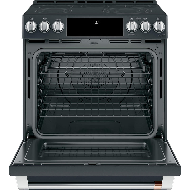 Café 30-inch Slide-In Electric Range with WiFi Connect CCES700P3MD1 IMAGE 4
